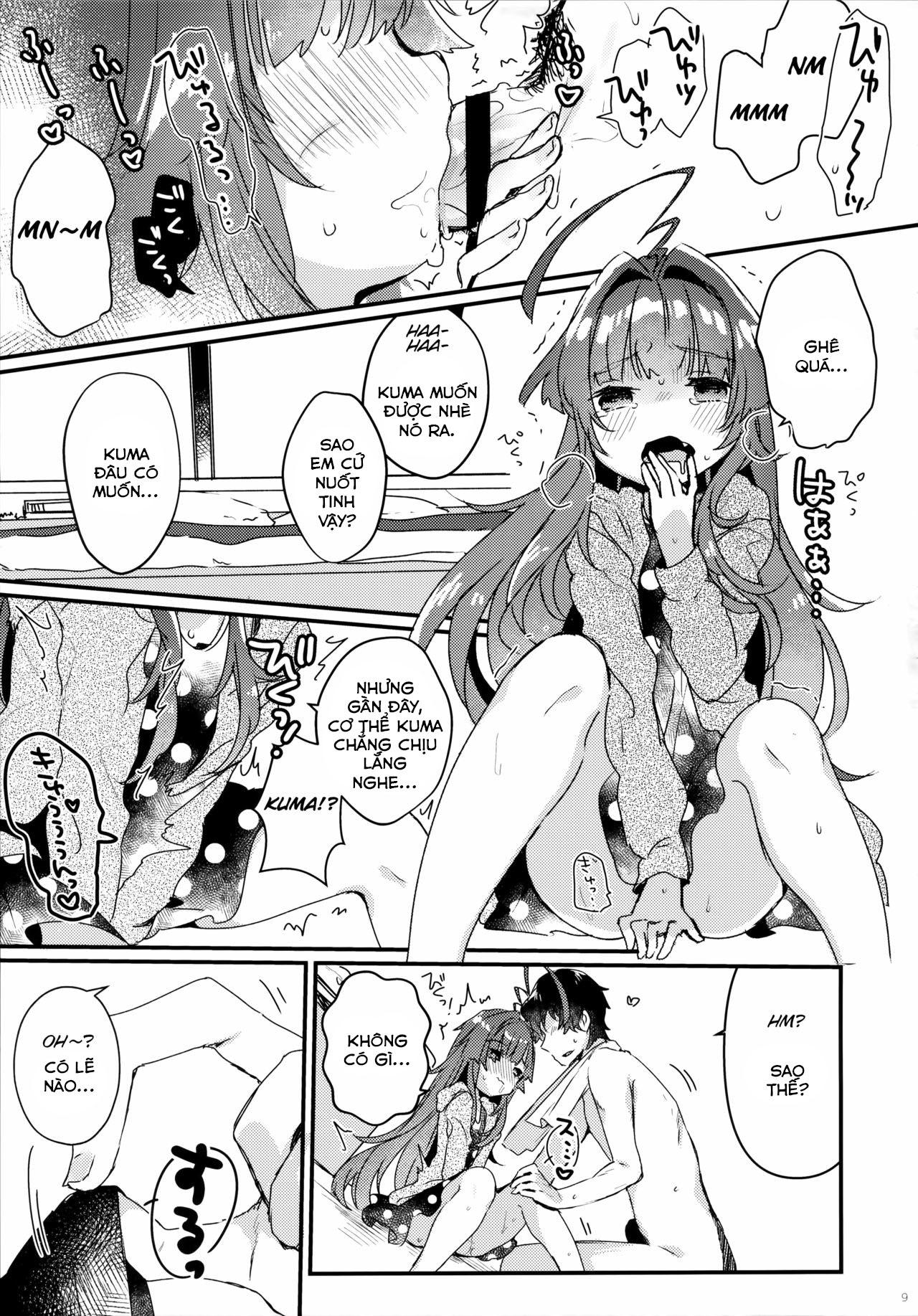 Đọc truyện hentai Zettai Saimin Nante Kakaranai Kuma! - Oneshot