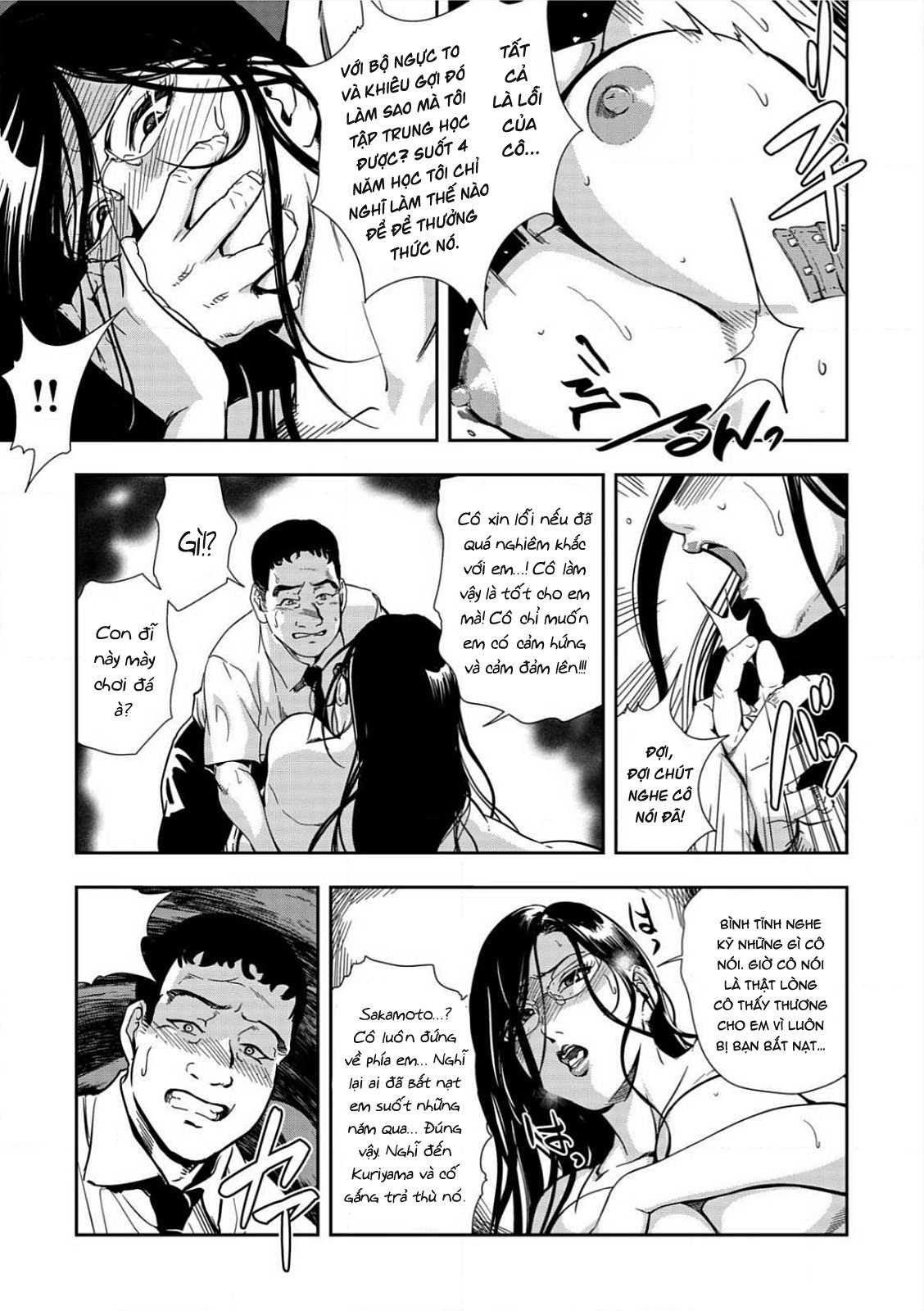 Đọc truyện hentai Sự bức xúc đến từ cậu học trò bị bắt nạt - Oneshot