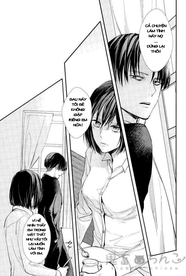 Đọc truyện hentai Ánh sáng phía bên kia (Shingeki no Kyojin) - Oneshot