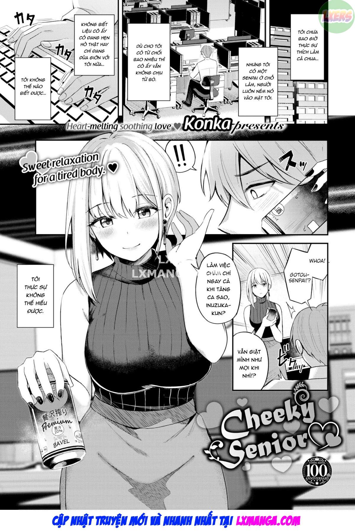 Đọc truyện hentai Tiền bối táo bạo - Oneshot