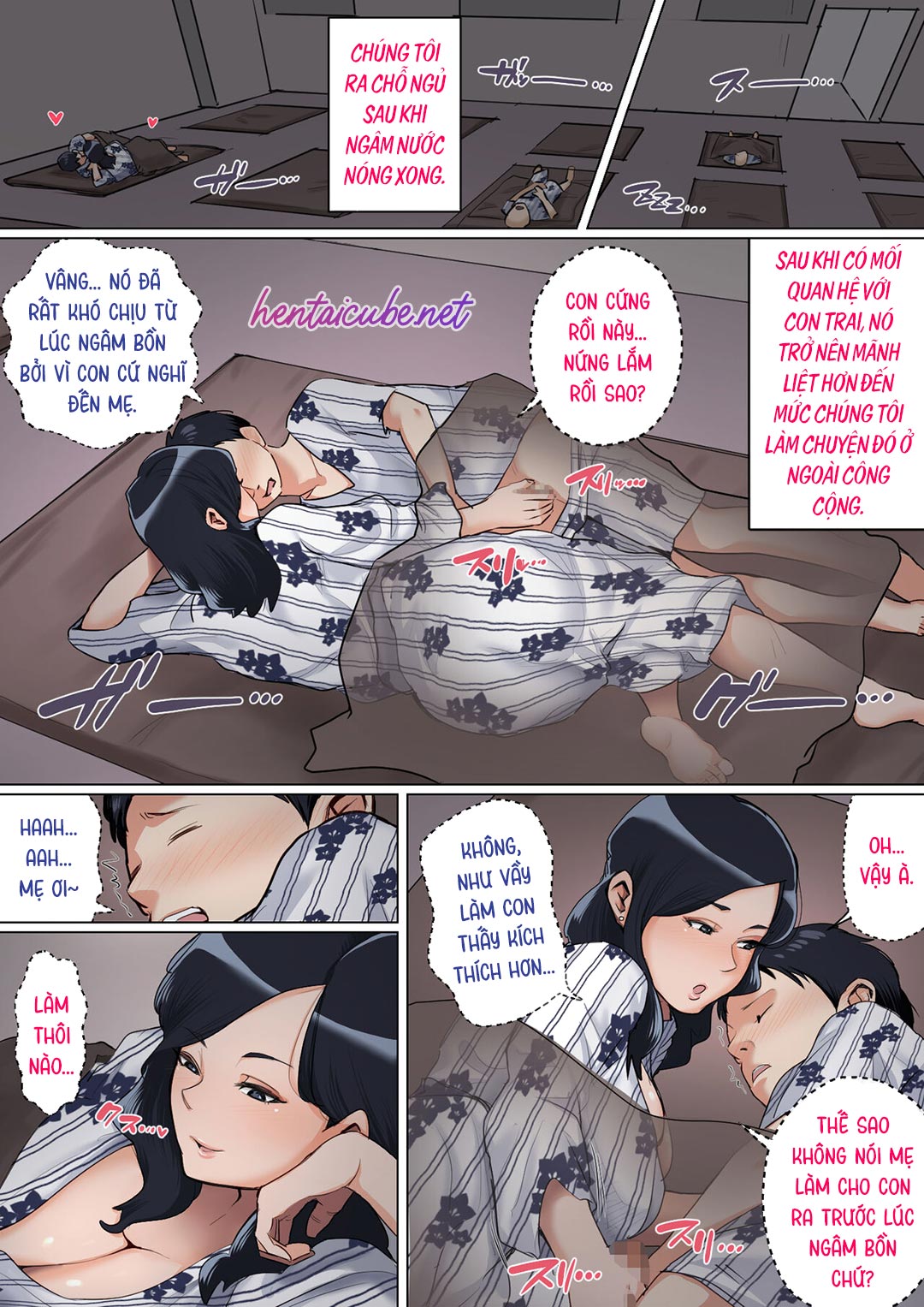 Đọc truyện hentai Lỗ của mẹ làm tôi cứng - Chap 3: Mẹ và con trai hư hỏng ở spa sức khỏe