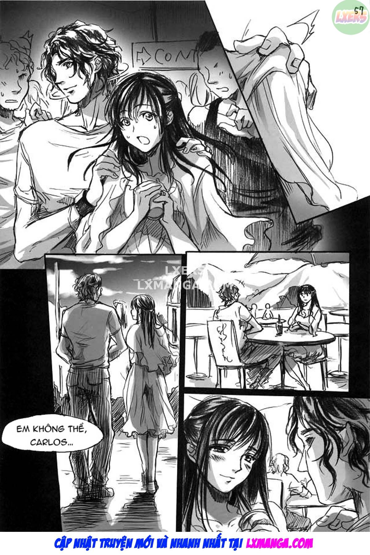 Đọc truyện hentai Cô bạn gái quyến rũ cùng người yêu - Oneshot