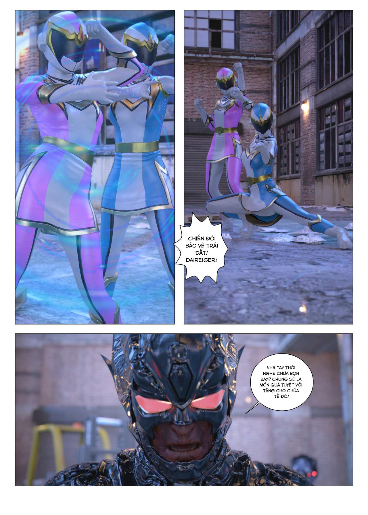 Đọc truyện hentai Siêu nhân thời loạn lạc - Chap 1