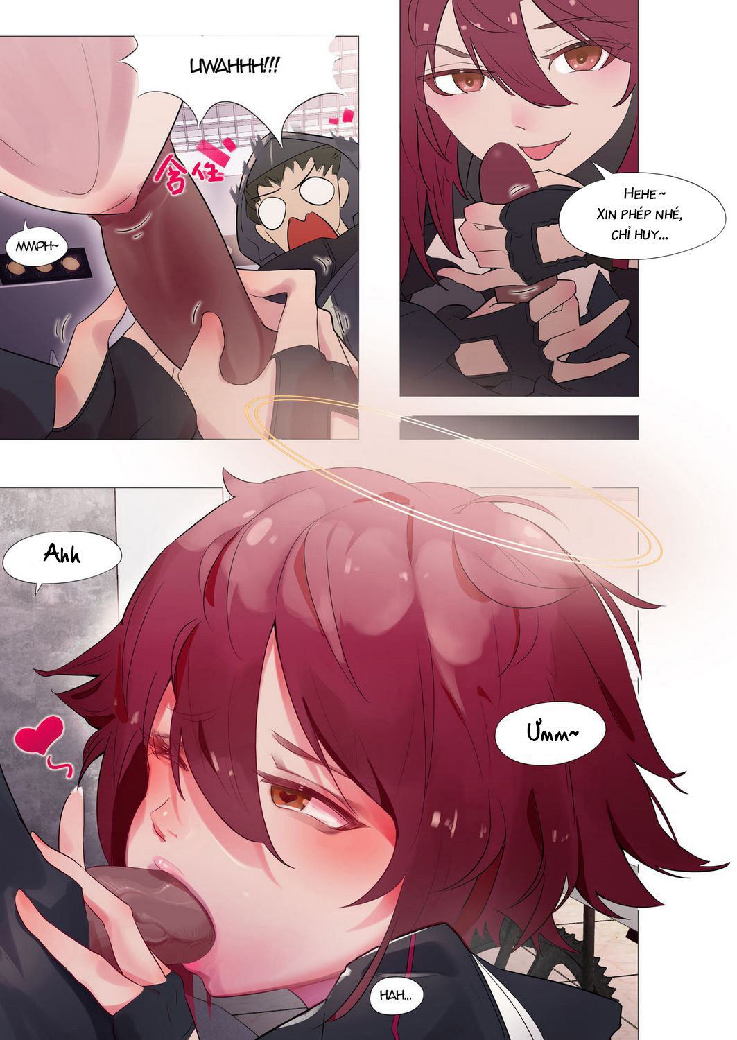 Đọc truyện hentai Fall Out Angel (Arknights) - Oneshot