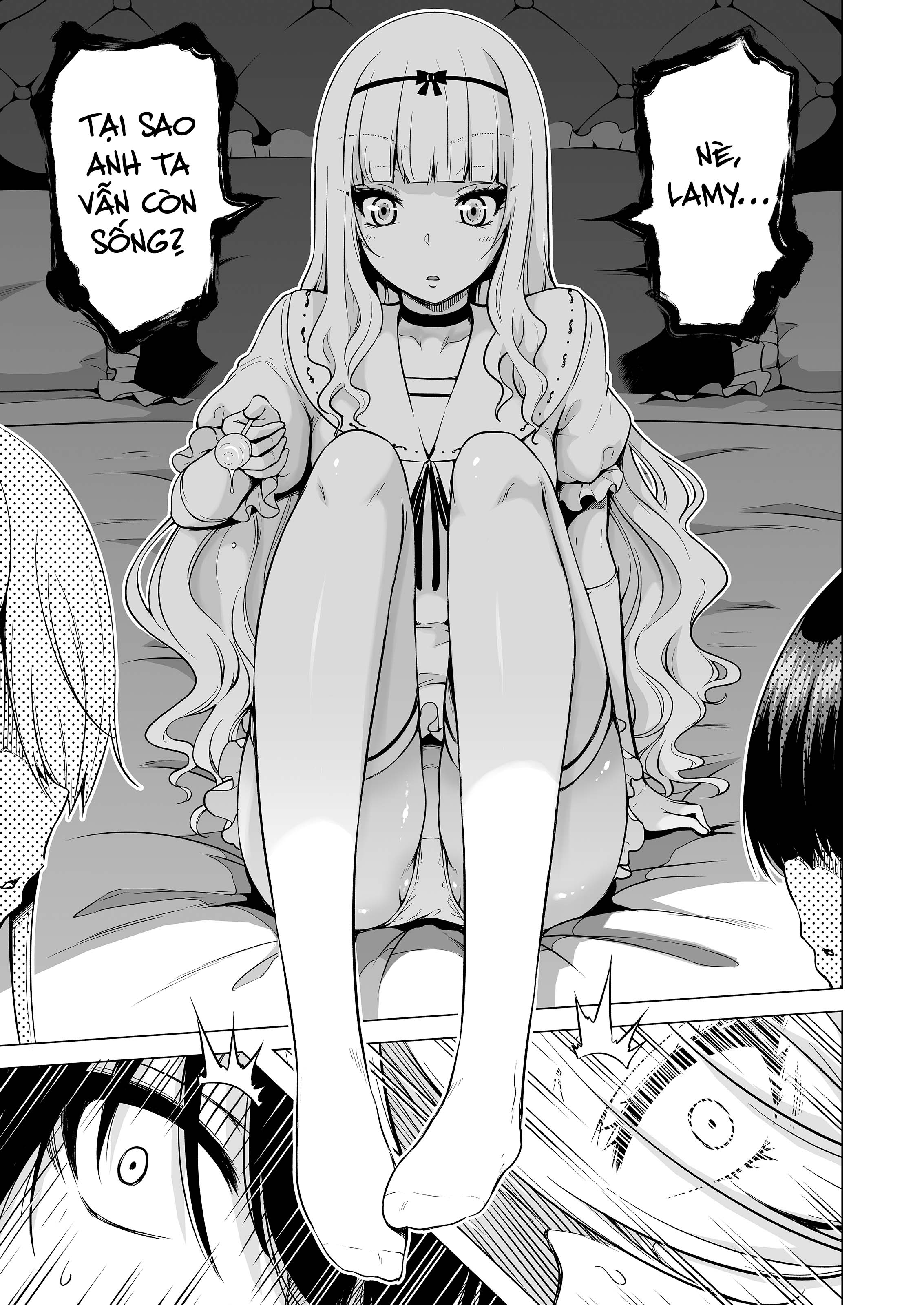Đọc truyện hentai Vắt kiệt tinh trùng cùng ba chị em Succubus - Chap 2
