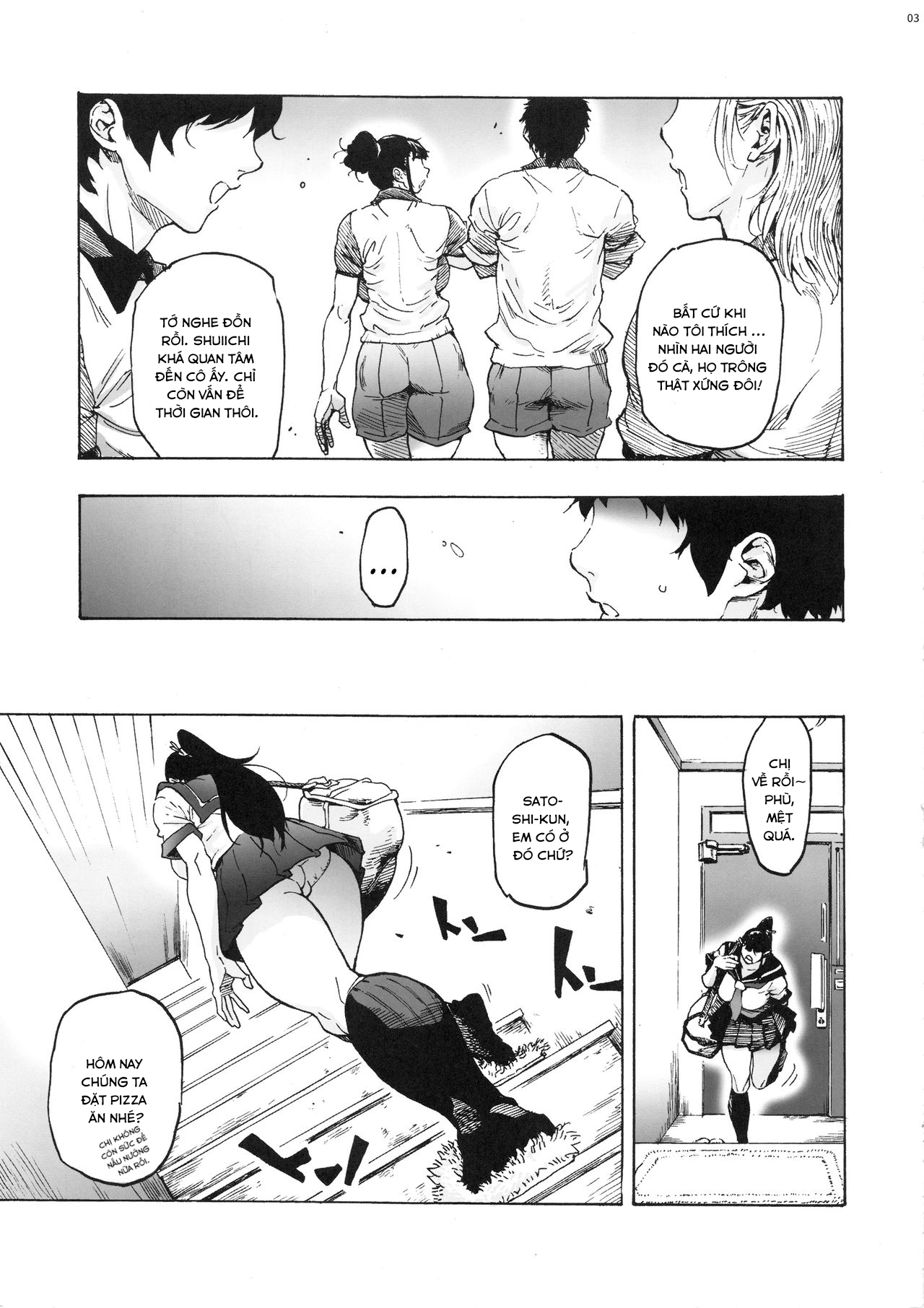 Đọc truyện hentai Bạn thời thơ ấu của tôi là một cô nàng buộc tóc đuôi ngựa - Chap 2
