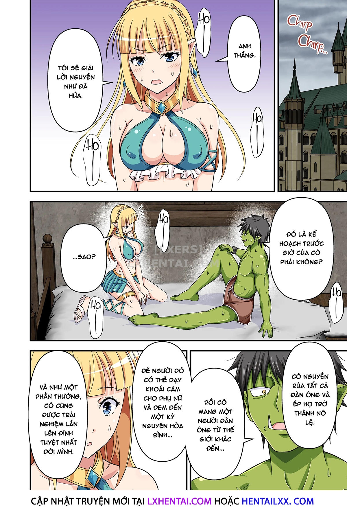 Đọc truyện hentai When A Charismatic Male Pornstar Is Reborn In Another World As A Stamina Daddy Orc - Chap 3 - [END]