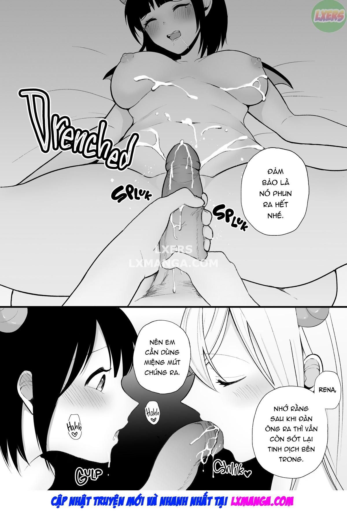 Đọc truyện hentai Hút chị em trong đêm nghiệp dư tạo ngọt ngào dịch vụ - Oneshot