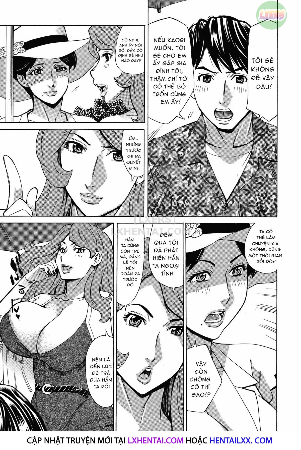 Đọc truyện hentai Hitozuma Koi Hanabi - Chap 8