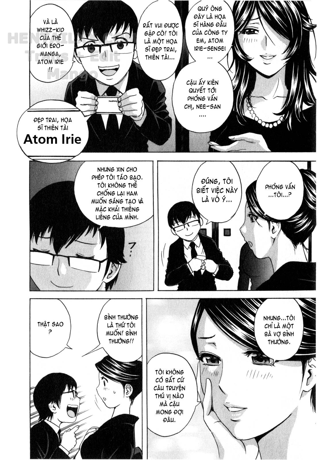 Đọc truyện hentai Life With Married Women Just Like A Manga - Chap 24