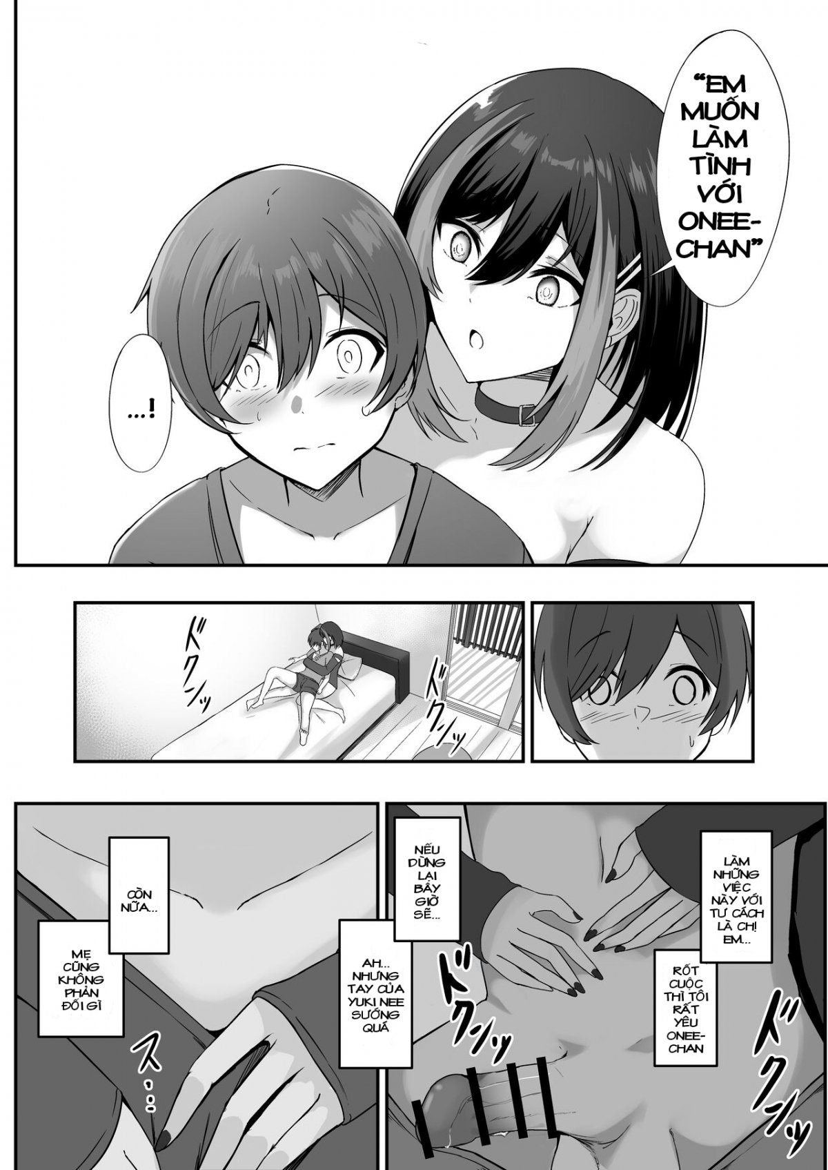 Đọc truyện hentai Chuyện Tôi Được Chị Gái Của Mình Cầu Hôn - Oneshot