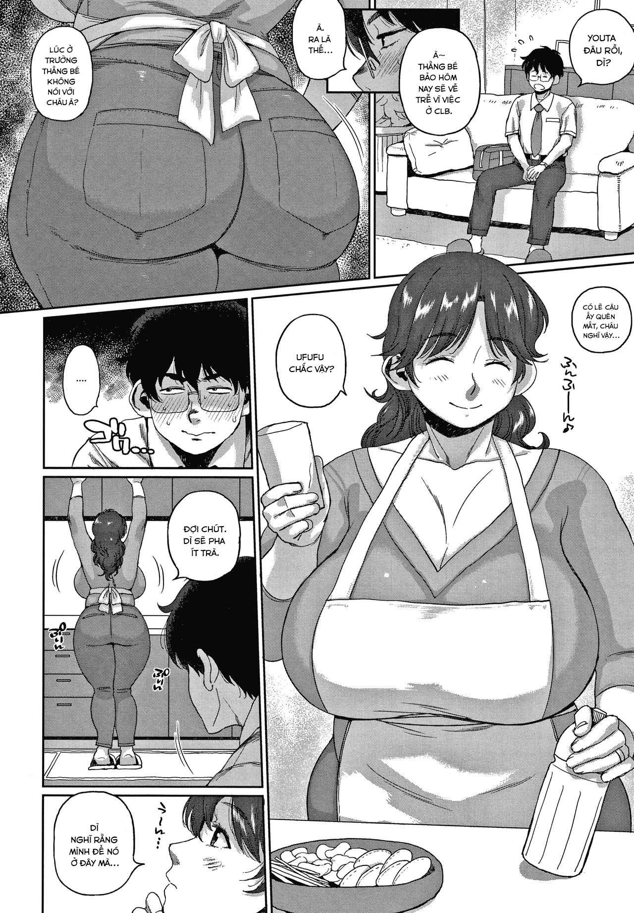 Đọc truyện hentai All-You-Can-Eat Feat. Friend's Mom's Meat - Oneshot