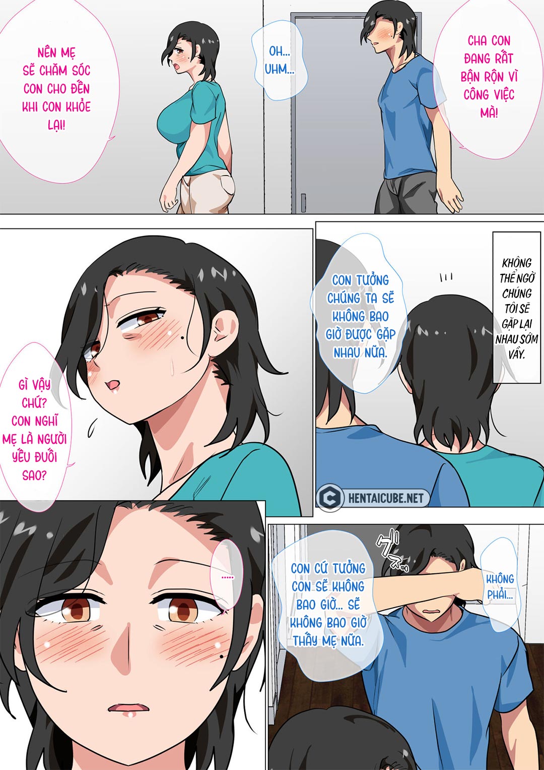 Đọc truyện hentai Câu chuyện về việc tôi đã thổ lộ tình cảm của mình với mẹ và bà cho tôi quan hệ tình dục với bà chỉ trong một ngày - Chap 2A
