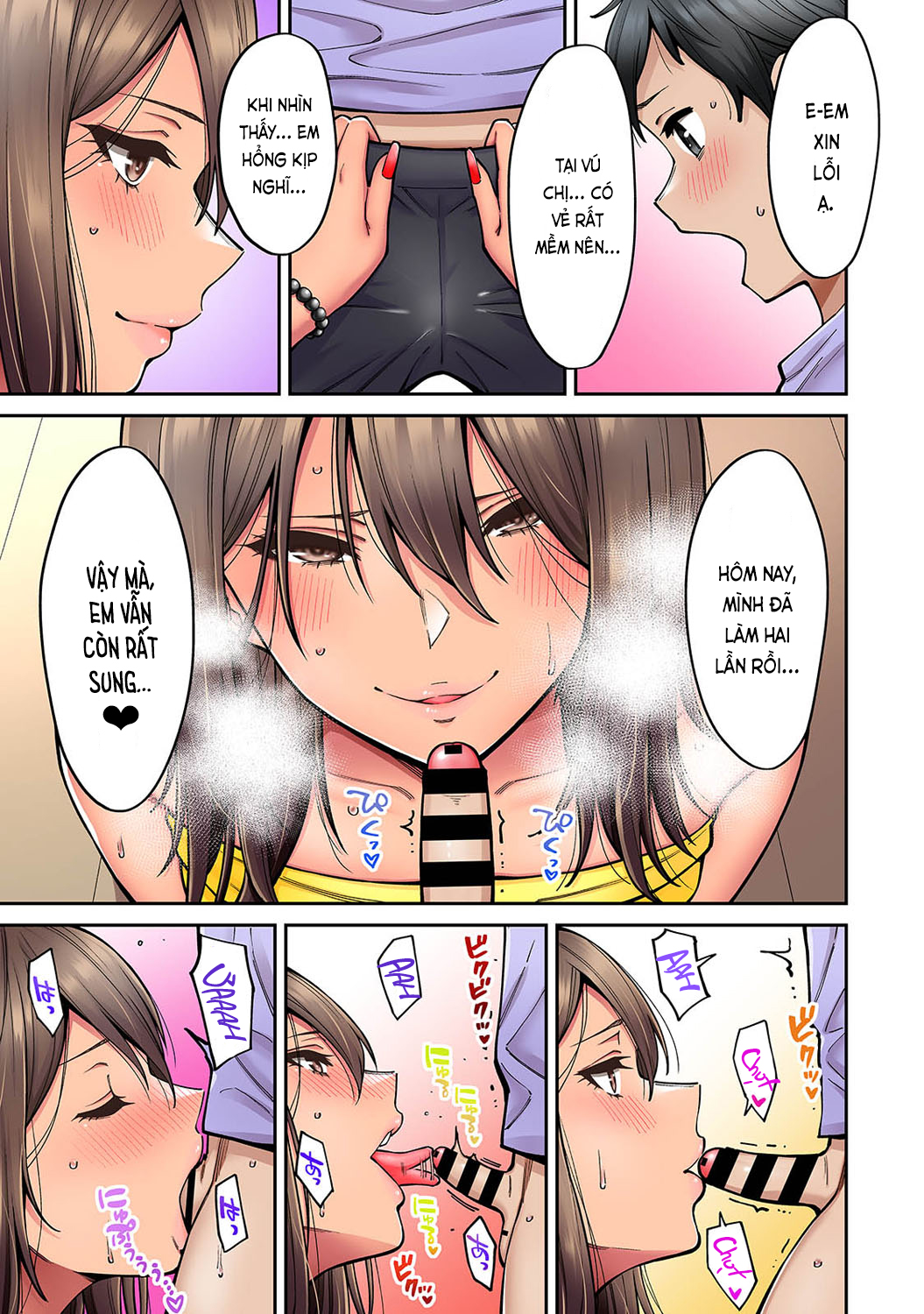 Đọc truyện hentai Người chị tôi thầm mến trở về trong bộ dạng gái lai Tây - Ch. 6