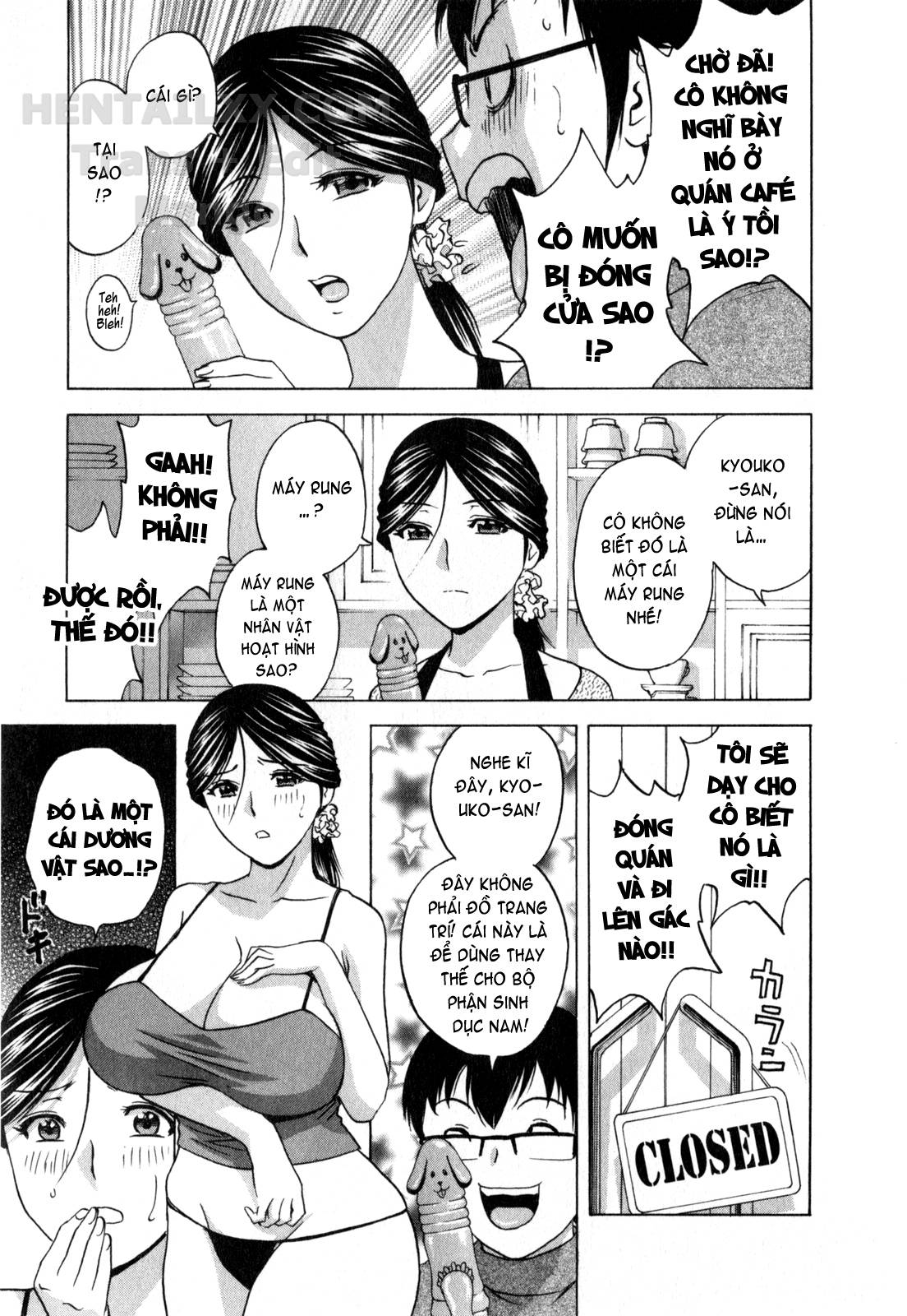 Đọc truyện hentai Life With Married Women Just Like A Manga - Chap 20