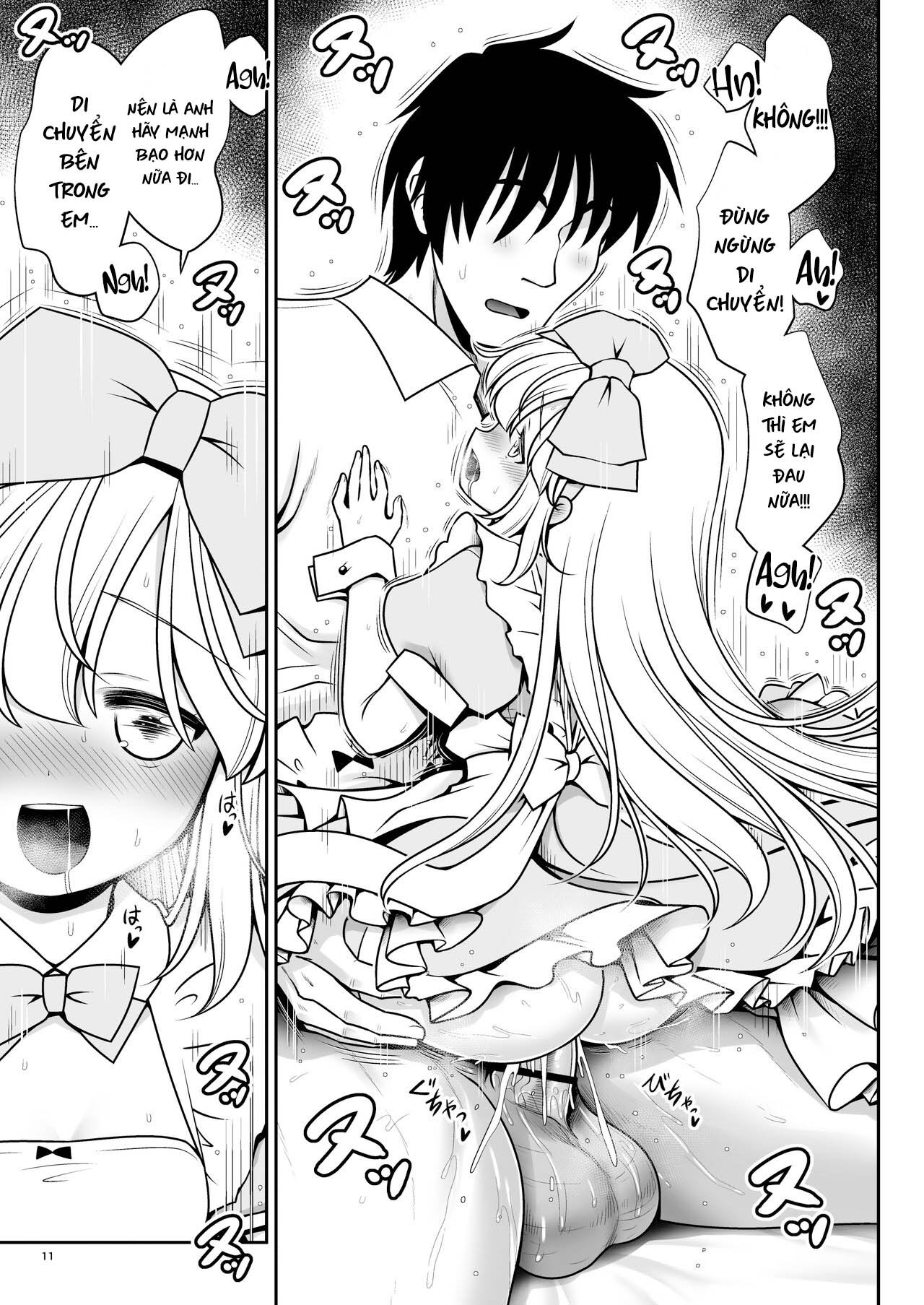 Đọc truyện hentai Nghịch ngợm con cặc siêu khủng cùng cô gái nhỏ - Oneshor nứng