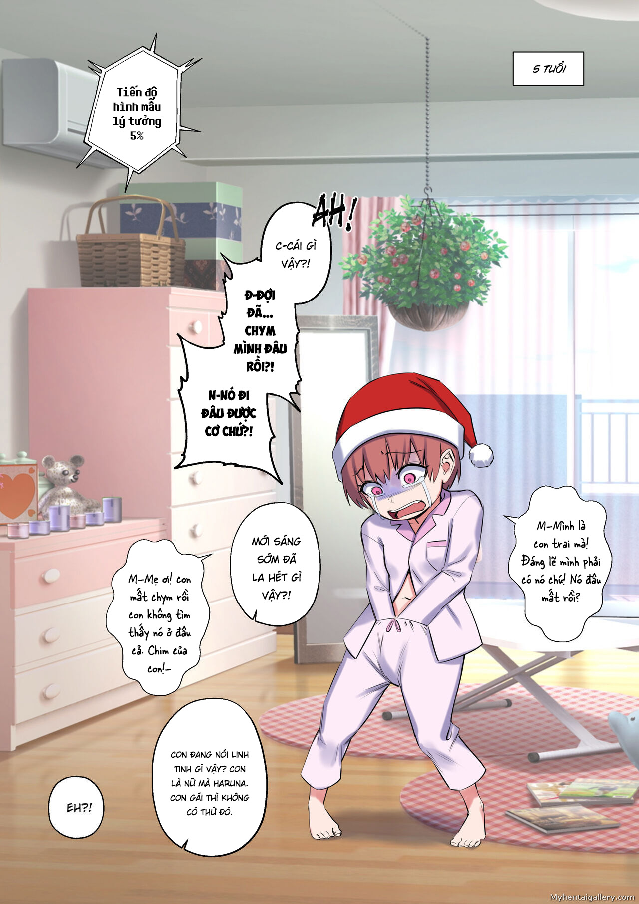 Đọc truyện hentai Điều ước đêm giáng sinh - Oneshot