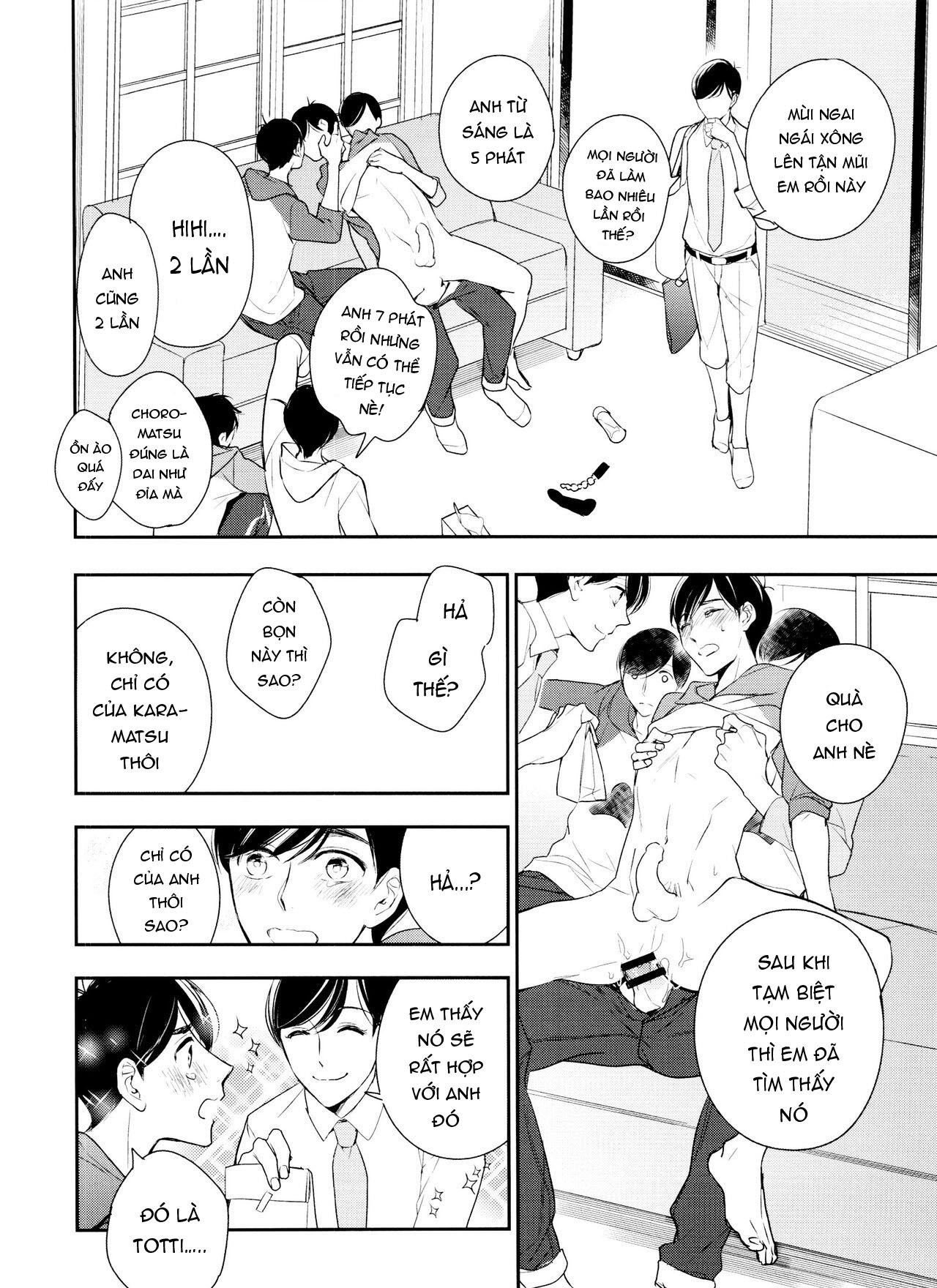 Đọc truyện hentai Sex ở gia đình Matsuno! Chap 2