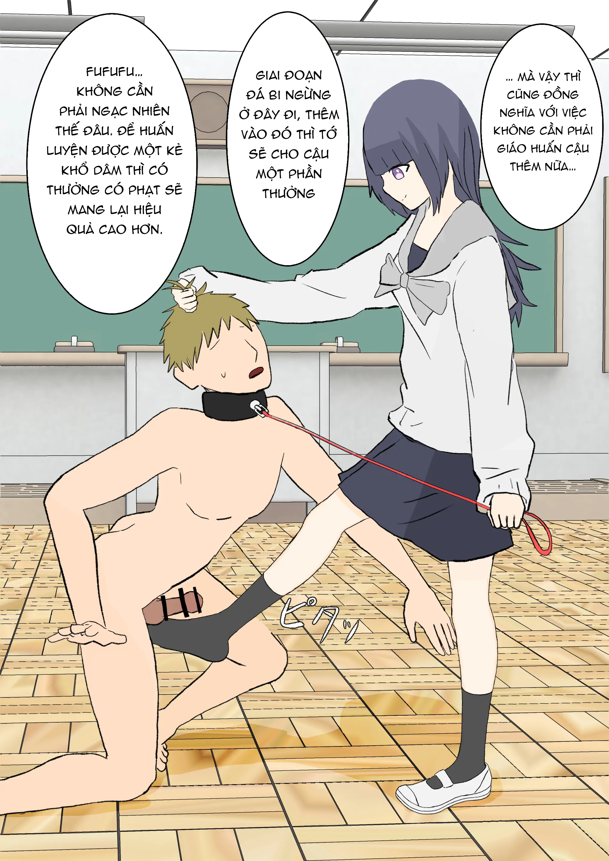 Đọc truyện hentai Hình phạt tra tấn chân của cán bộ kỷ luật - Oneshot