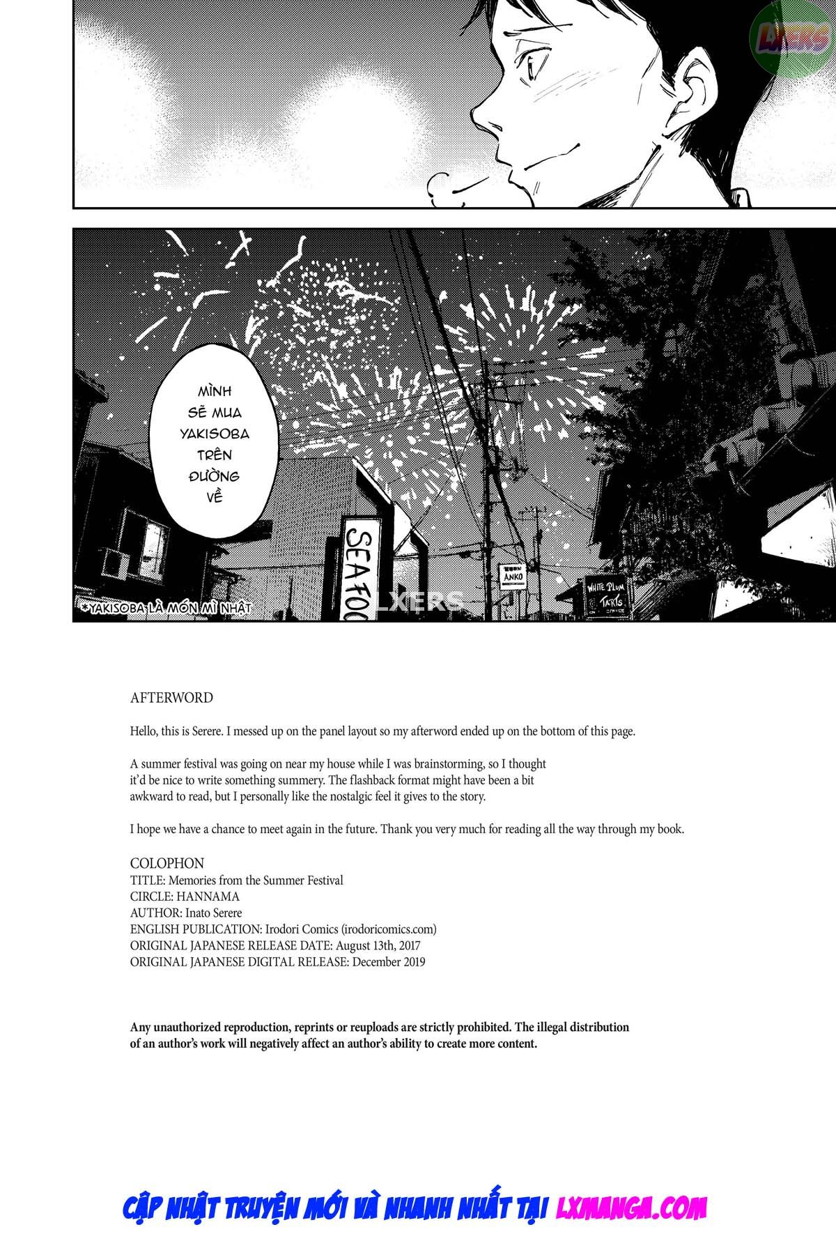 Đọc truyện hentai Ký ức lễ hội mùa hè - Oneshot