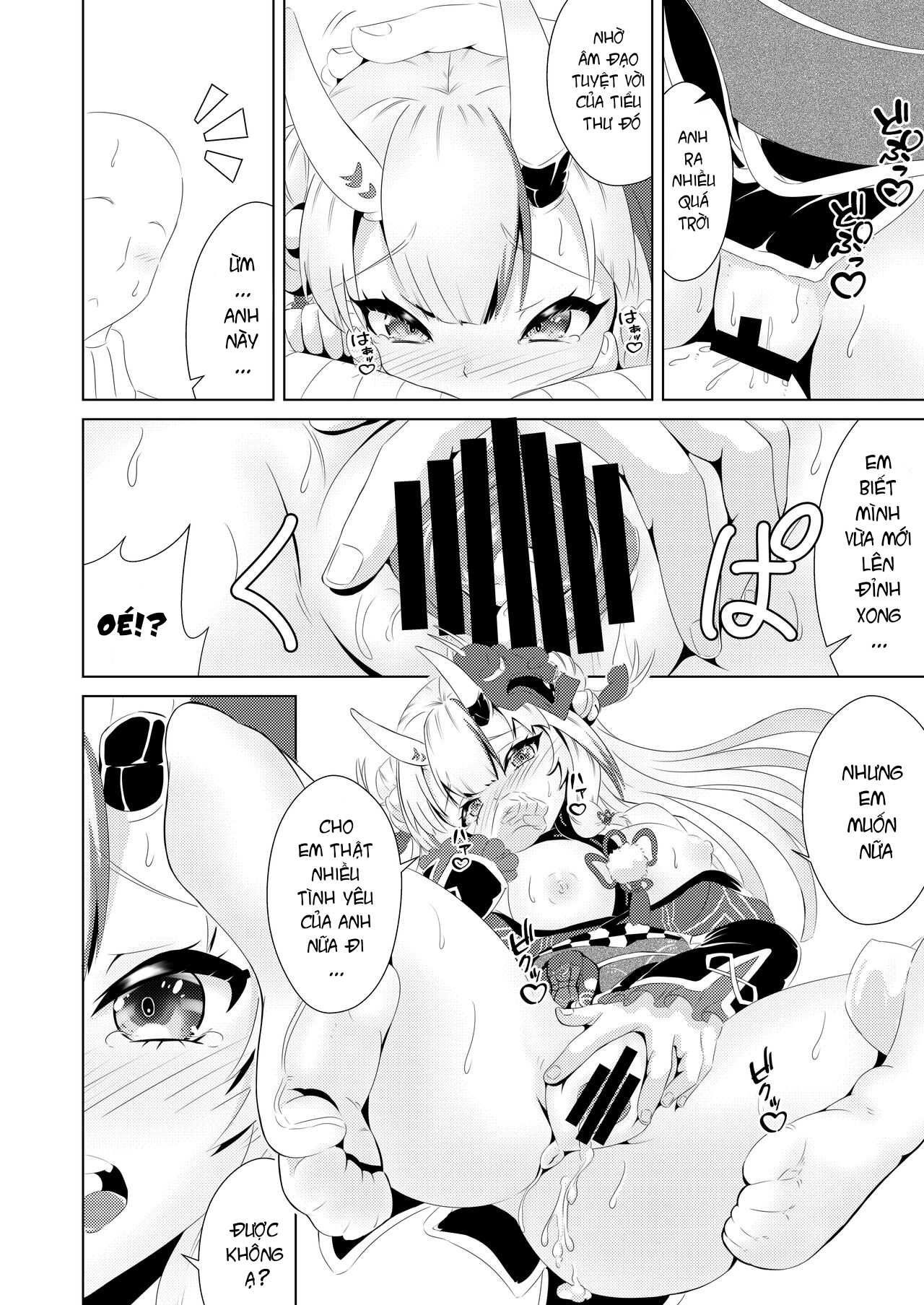 Đọc truyện hentai Hãy chơi với con quỷ dễ thương - Oneshot