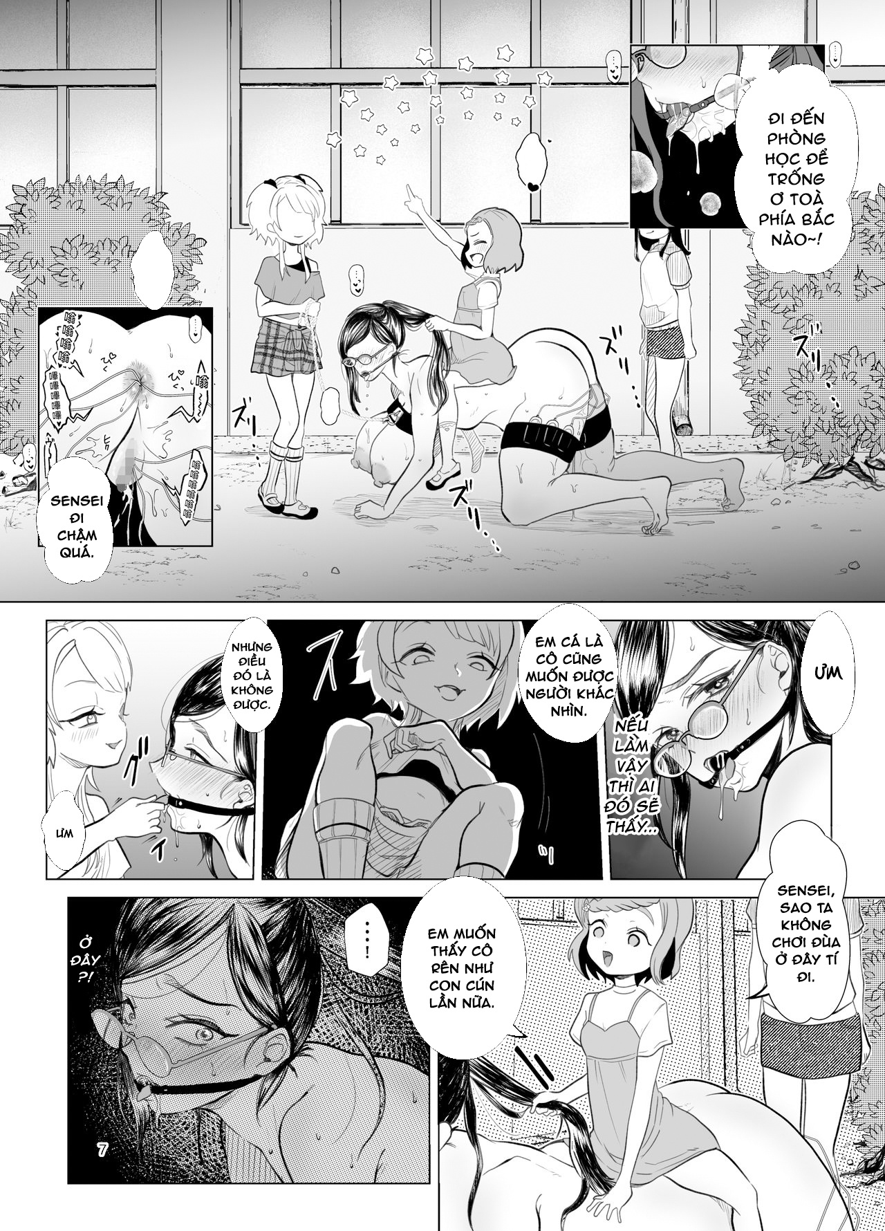 Đọc truyện hentai Giáo viên khổ dâm và con quỷ - Oneshot
