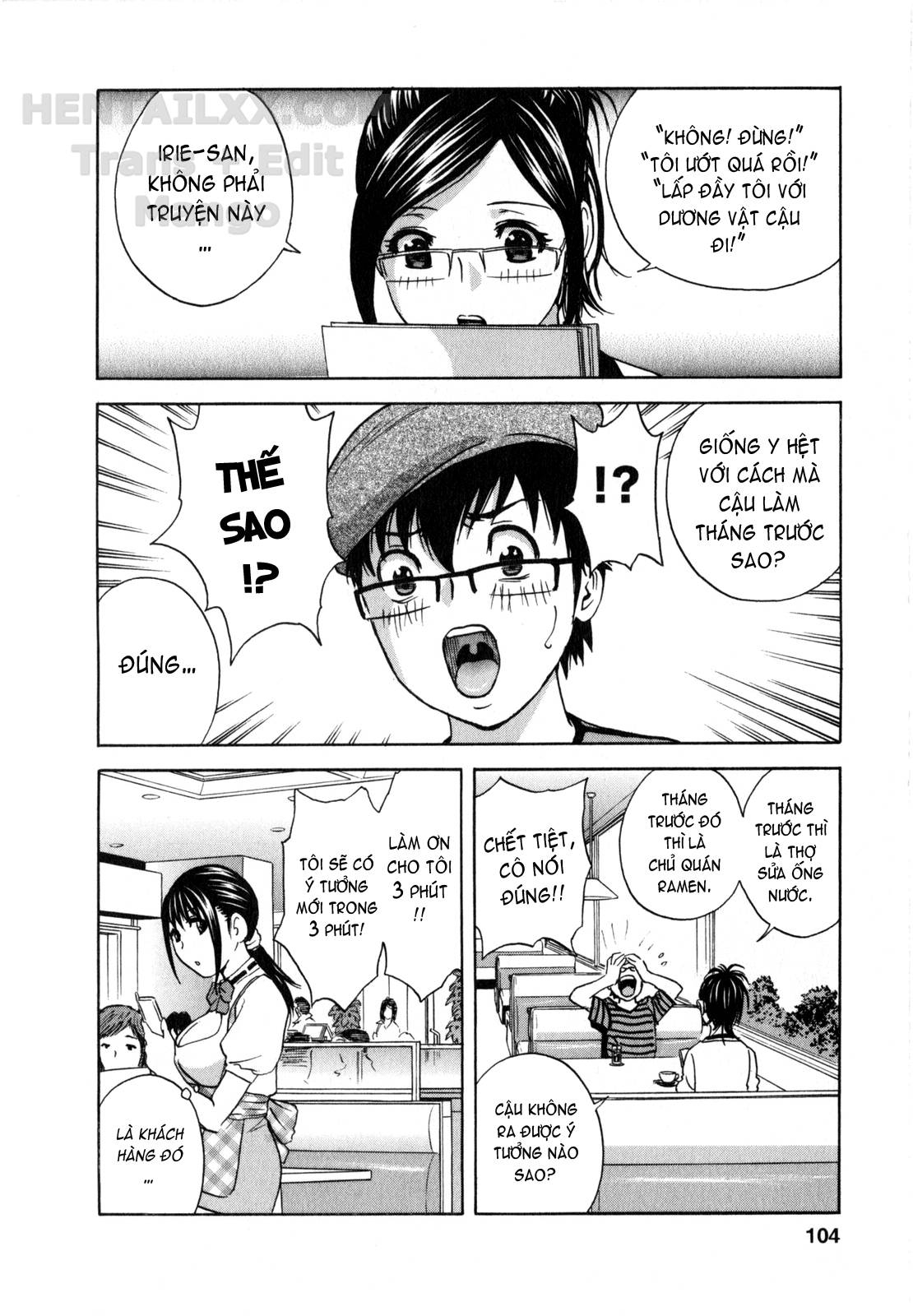 Đọc truyện hentai Life With Married Women Just Like A Manga - Chap 16