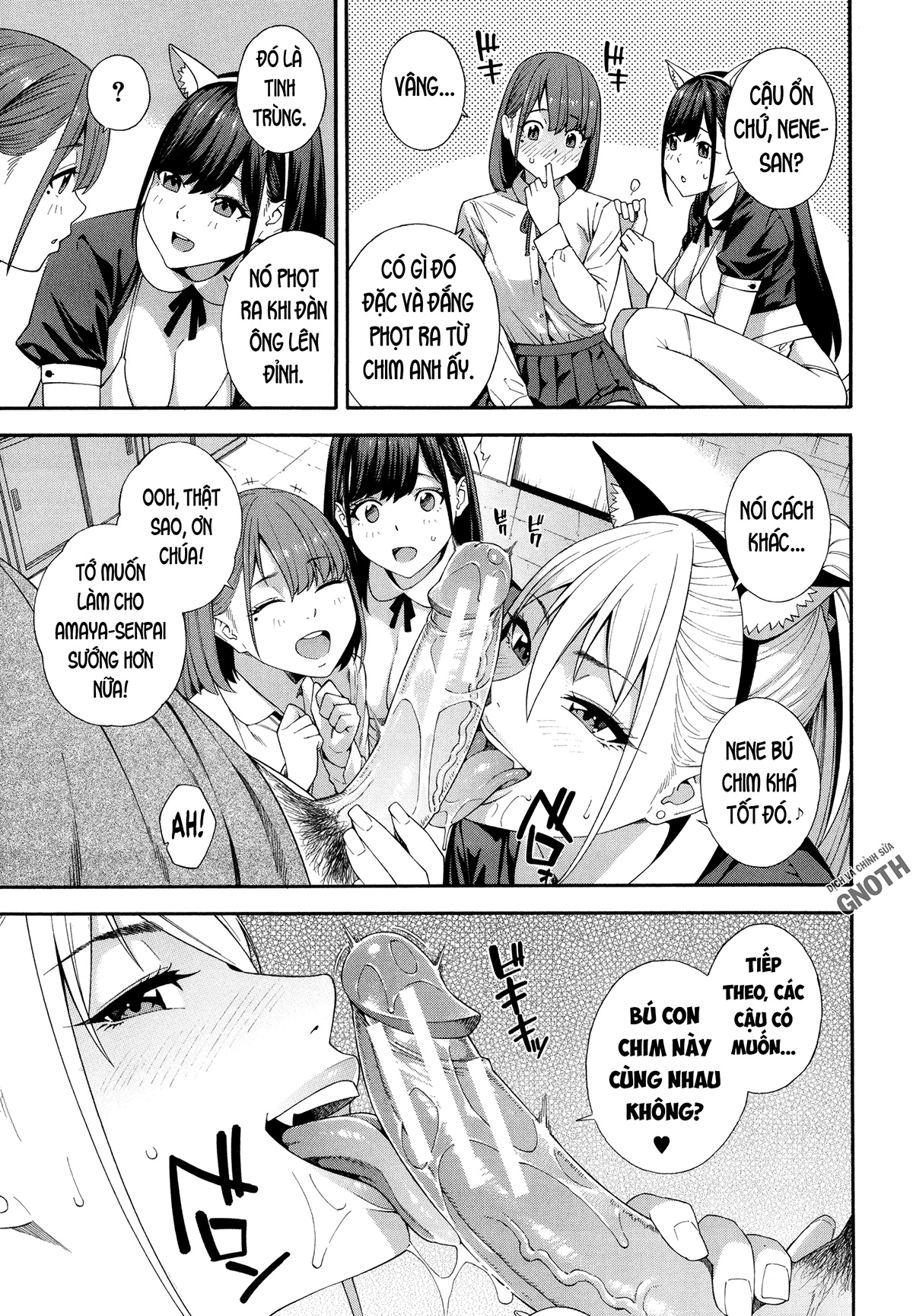 Đọc truyện hentai Phòng nghiên cứu Fallatio Chap 3
