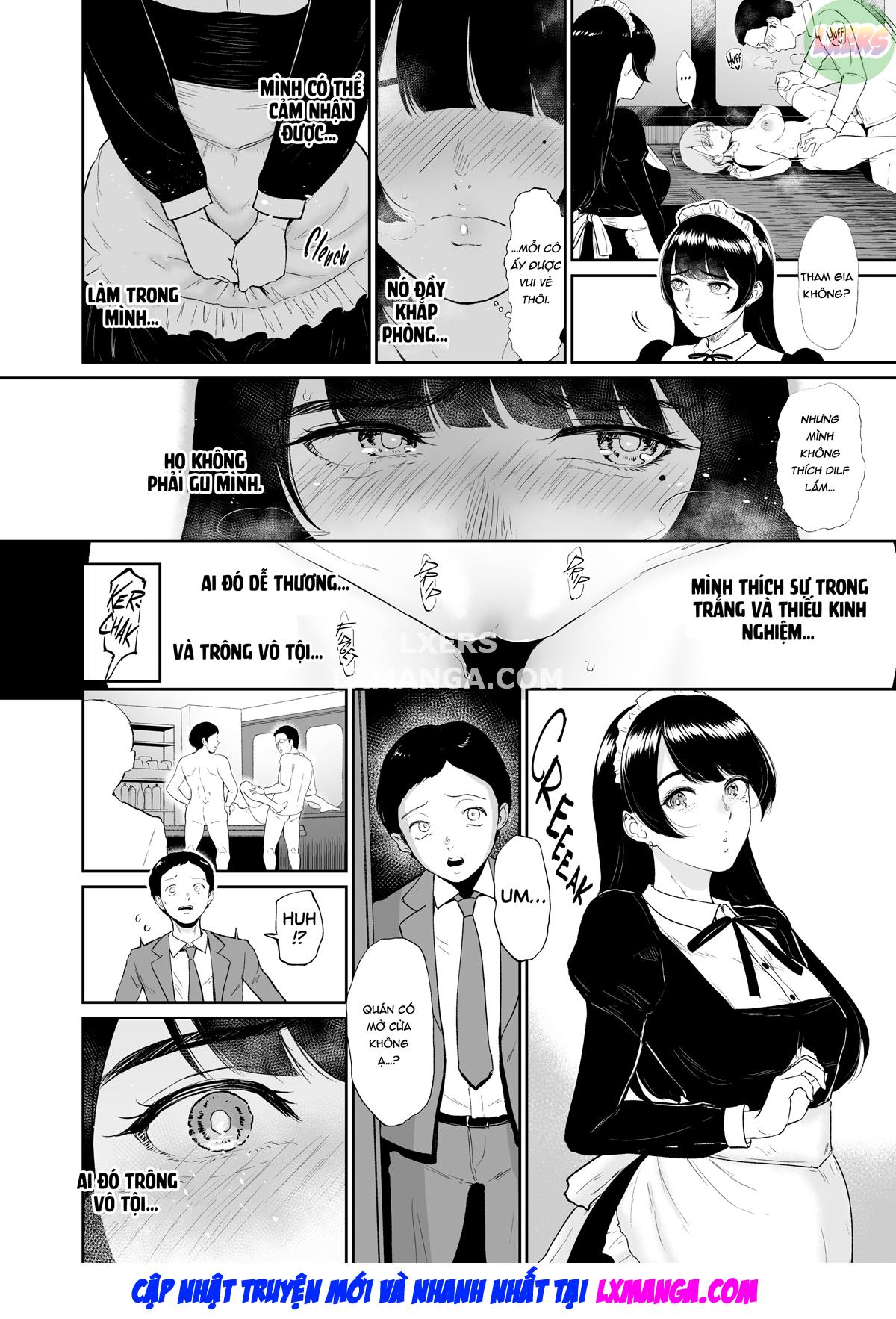 Đọc truyện hentai Bí mật kinh doanh dâm đãng của cô hầu gái tại quán cà phê - Oneshot