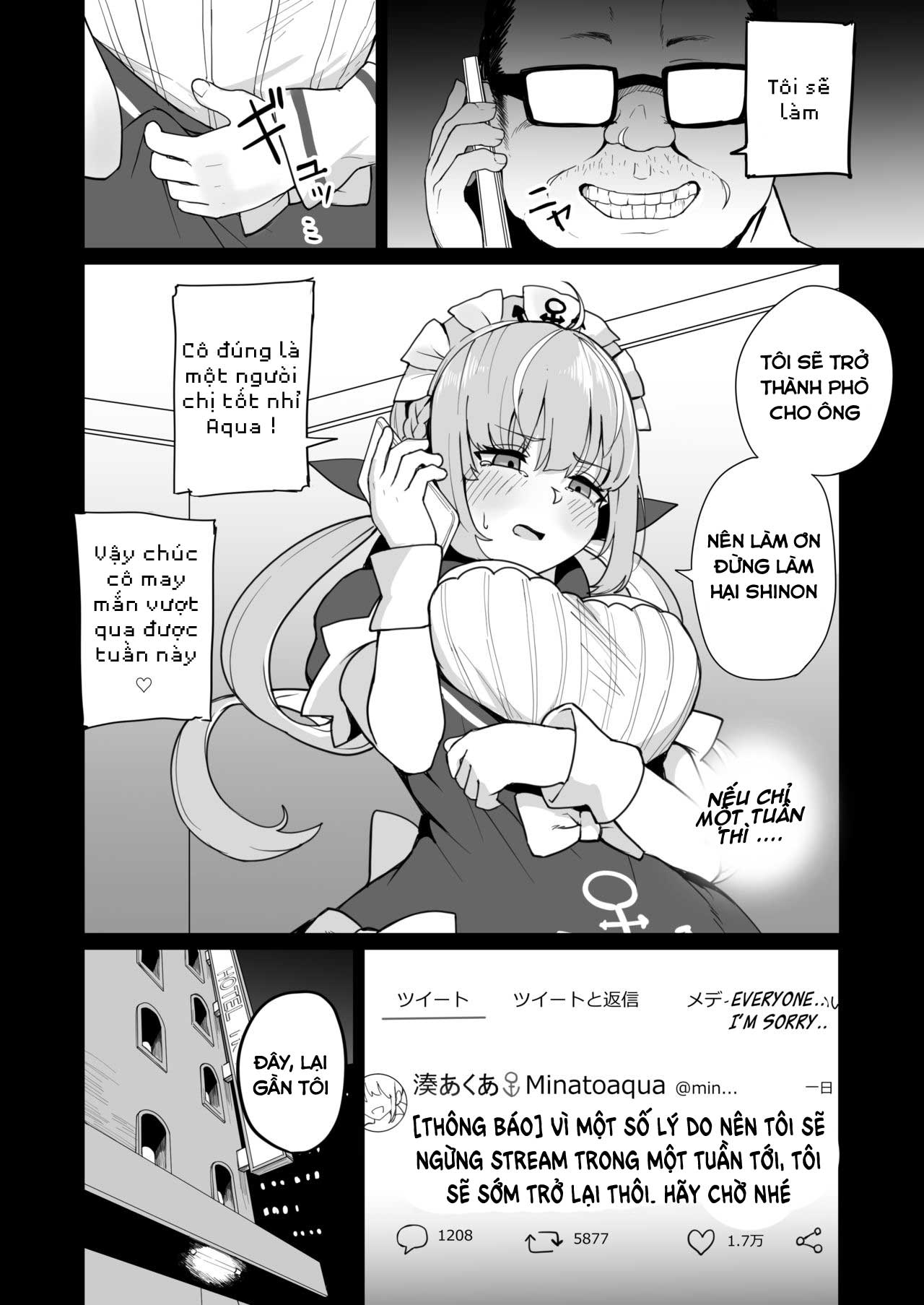 Đọc truyện hentai Aqua-Chan Wa Douki No Tame Nara - Oneshot