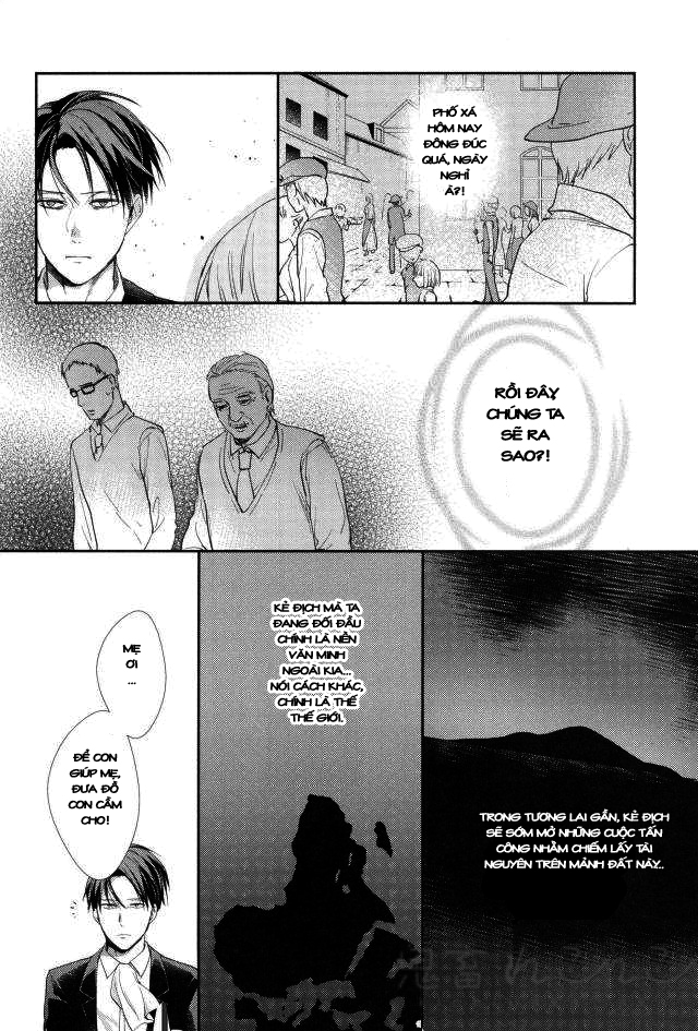 Đọc truyện hentai Ánh sáng phía bên kia (Shingeki no Kyojin) - Oneshot