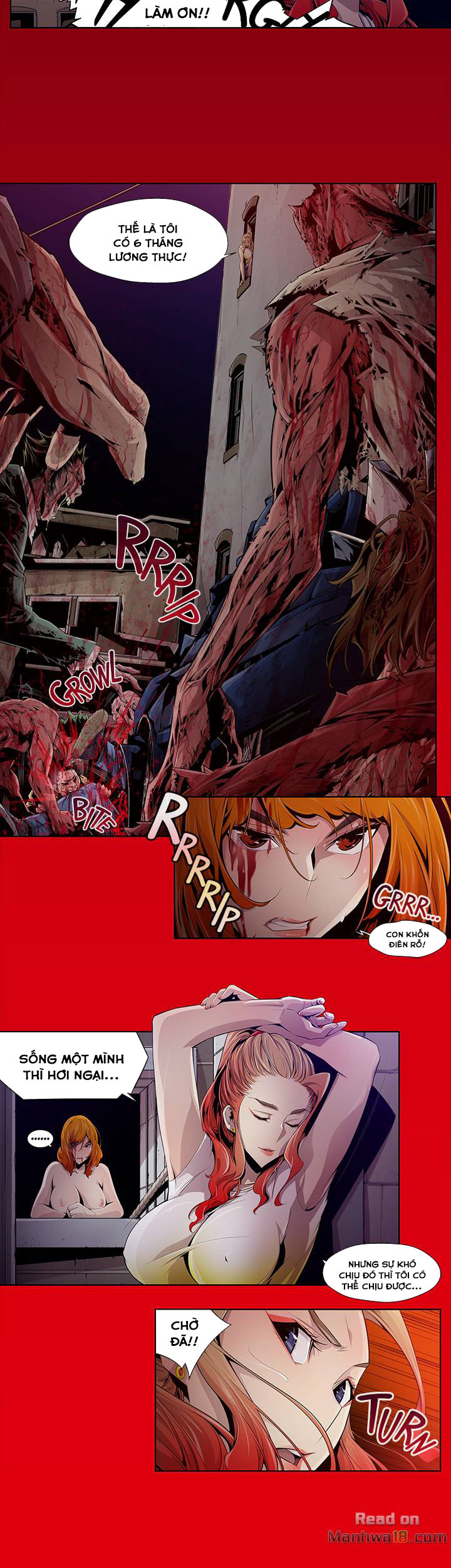 Đọc truyện hentai Vùng Đất Tử Thần - Chap 3
