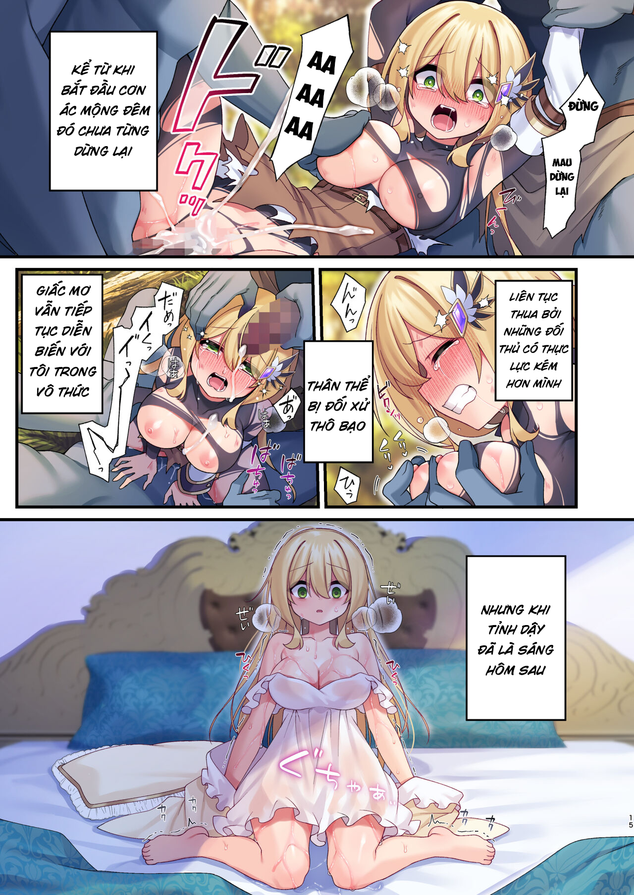 Đọc truyện hentai Cuộc Phiêu Lưu của Nữ Anh Hùng kết thúc - Oneshot