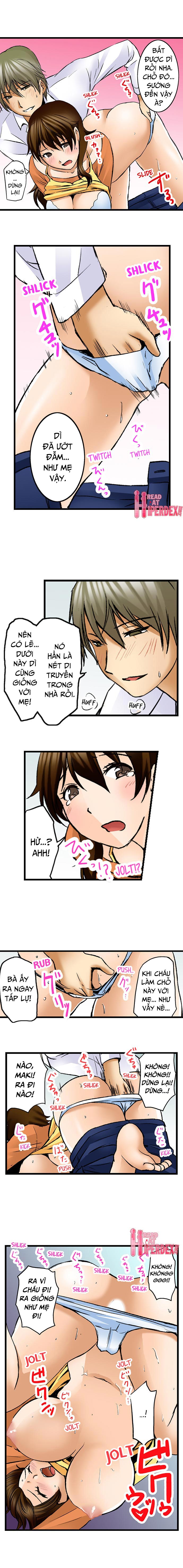 Đọc truyện hentai Turned On By My Nephew Chap 3