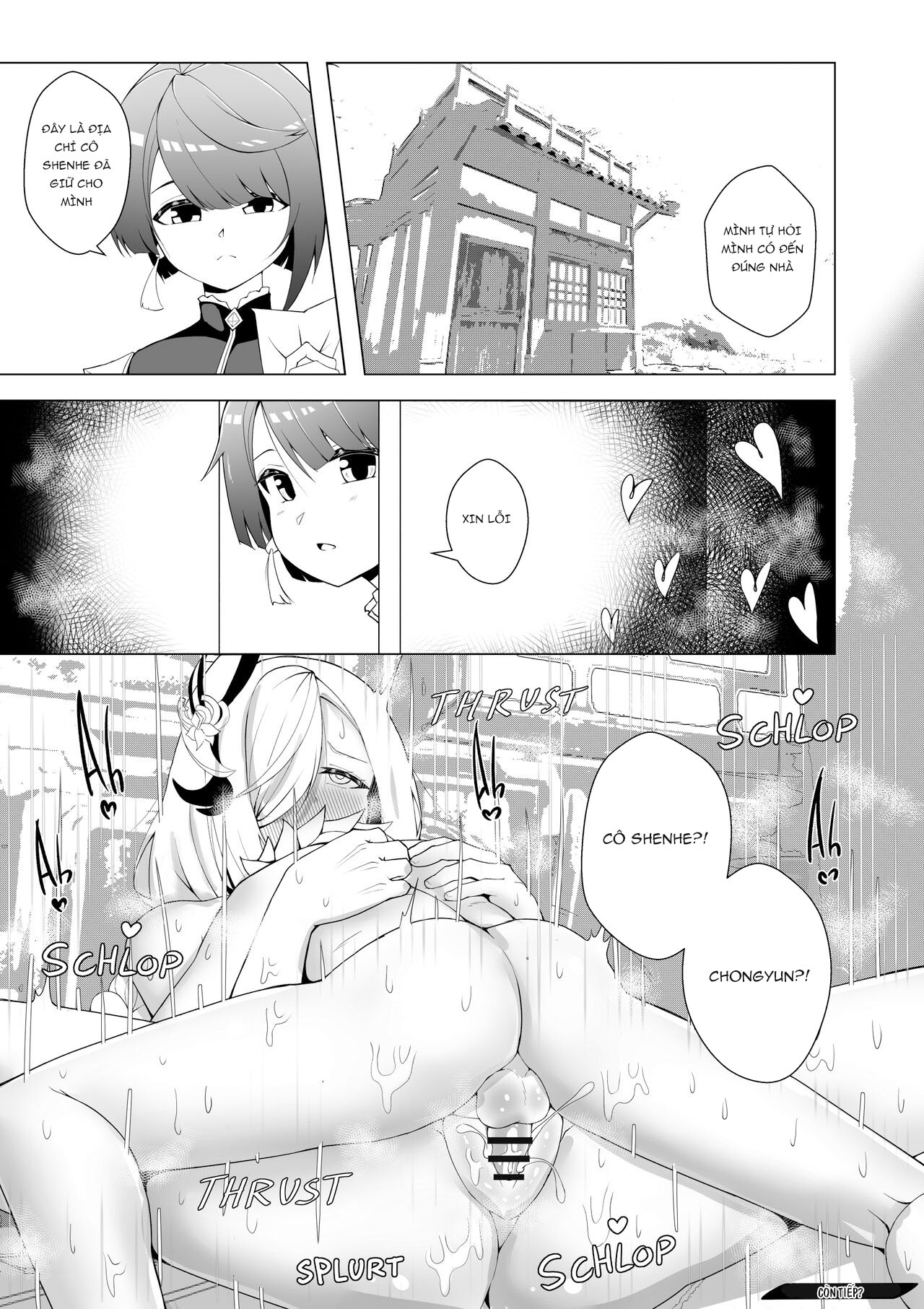 Đọc truyện hentai Shenhe Dạy Trừ Tà - Oneshot