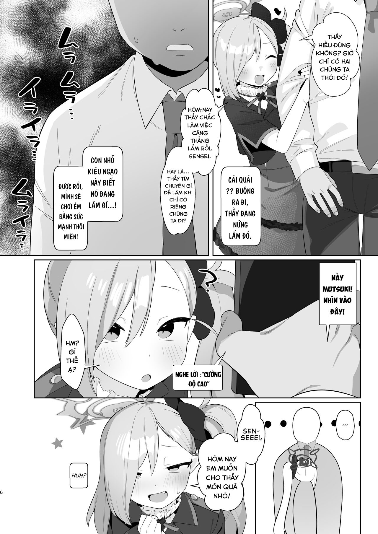 Đọc truyện hentai Câu lạc bộ kiểm soát tâm trí Blue Archive - Oneshot