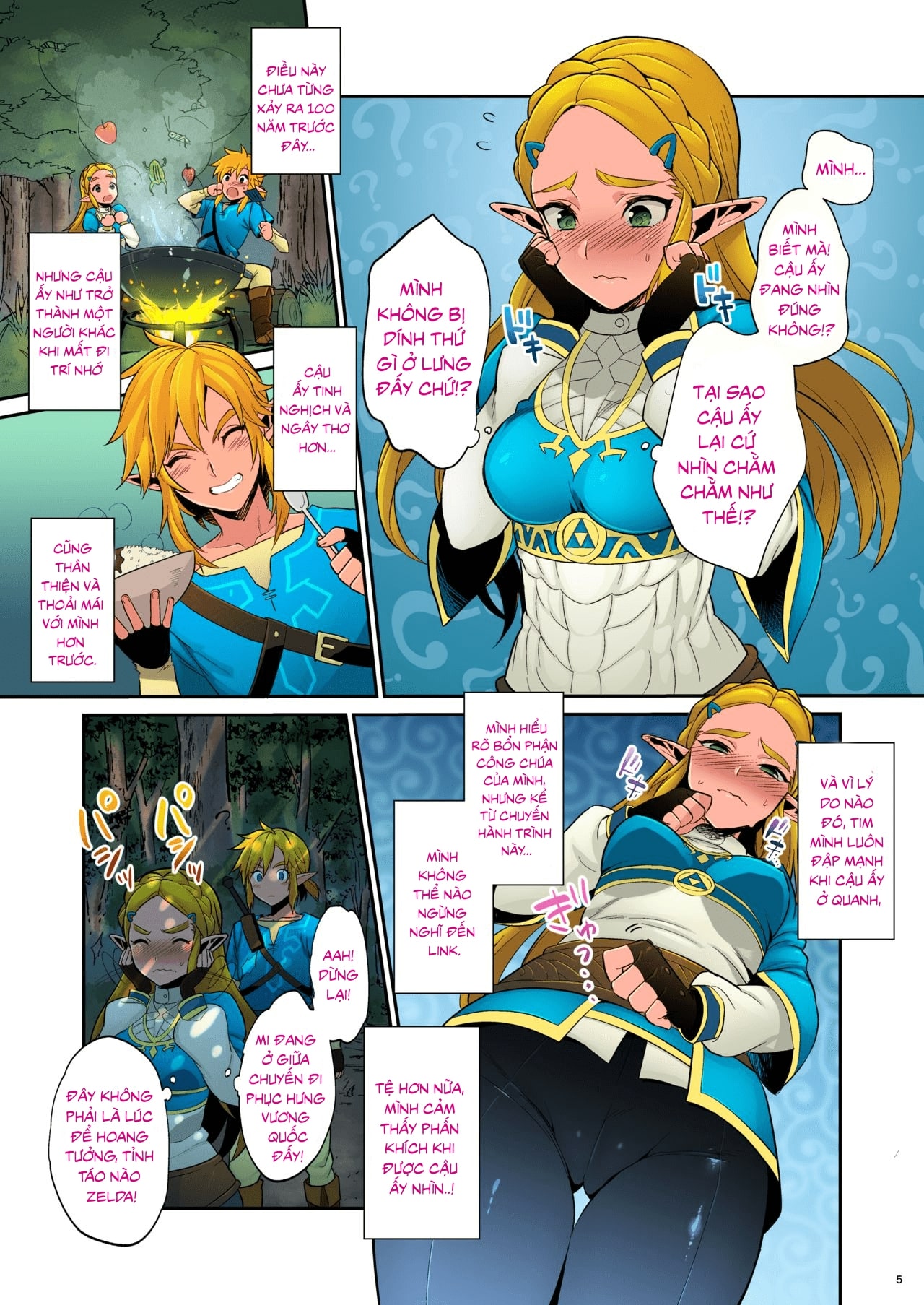 Đọc truyện hentai Ngủ cùng công chúa trong rừng - Oneshot