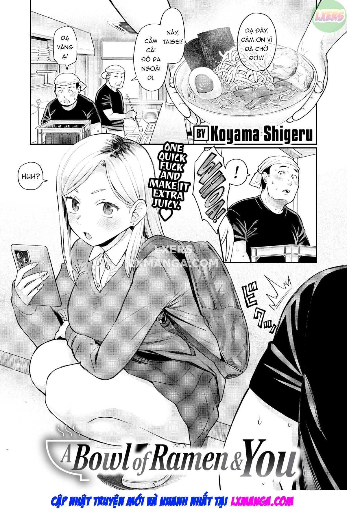 Đọc truyện hentai Một bát mỳ Ramen & Cậu - Oneshot