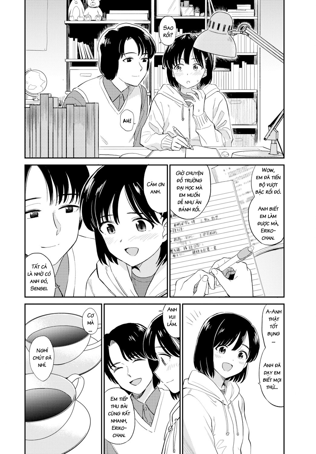 Đọc truyện hentai Home Tutor - Oneshot