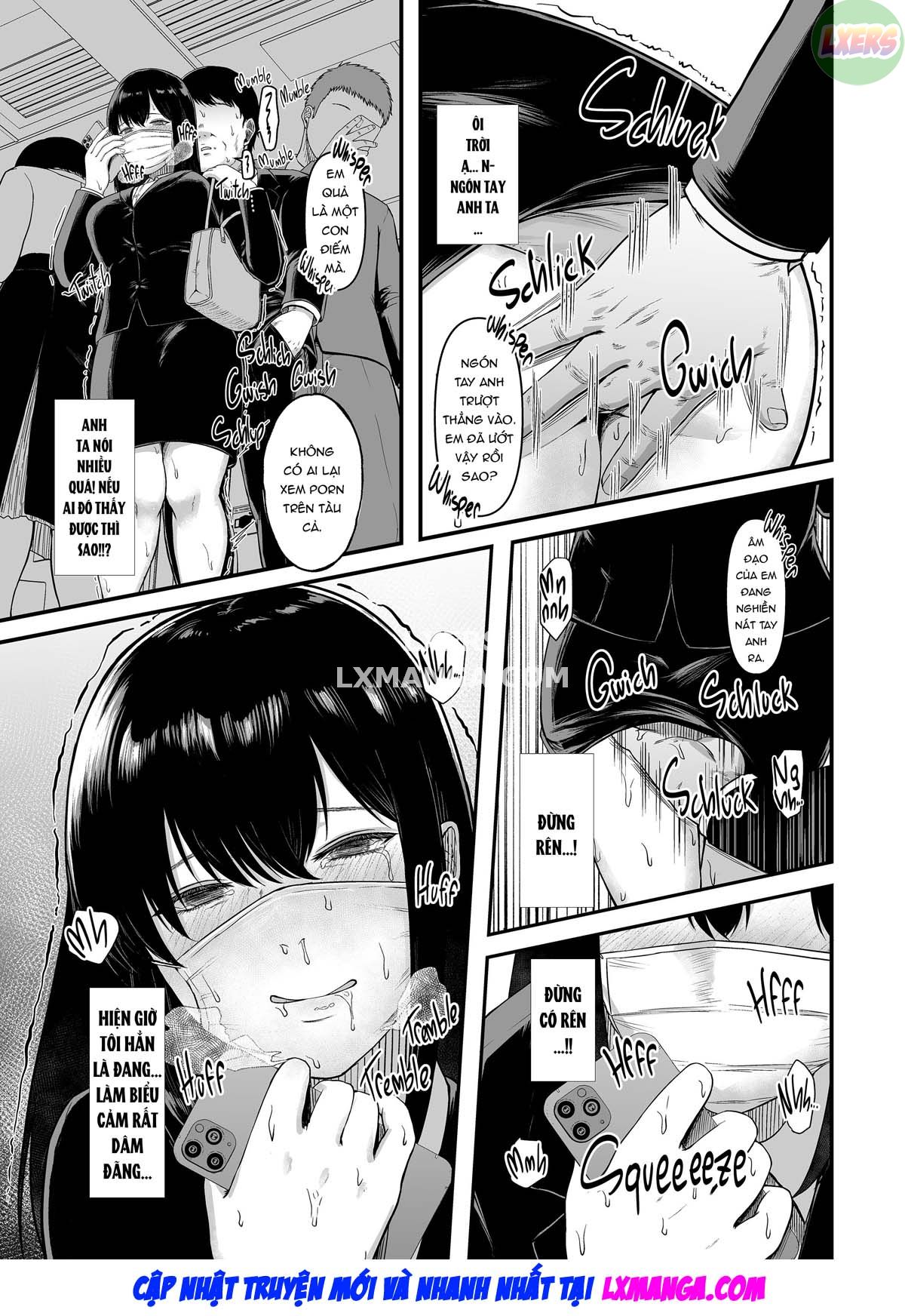 Đọc truyện hentai Tôi quá hứng thú nên đã mang nó về nhà và xem trên đường đi làm. - Oneshot