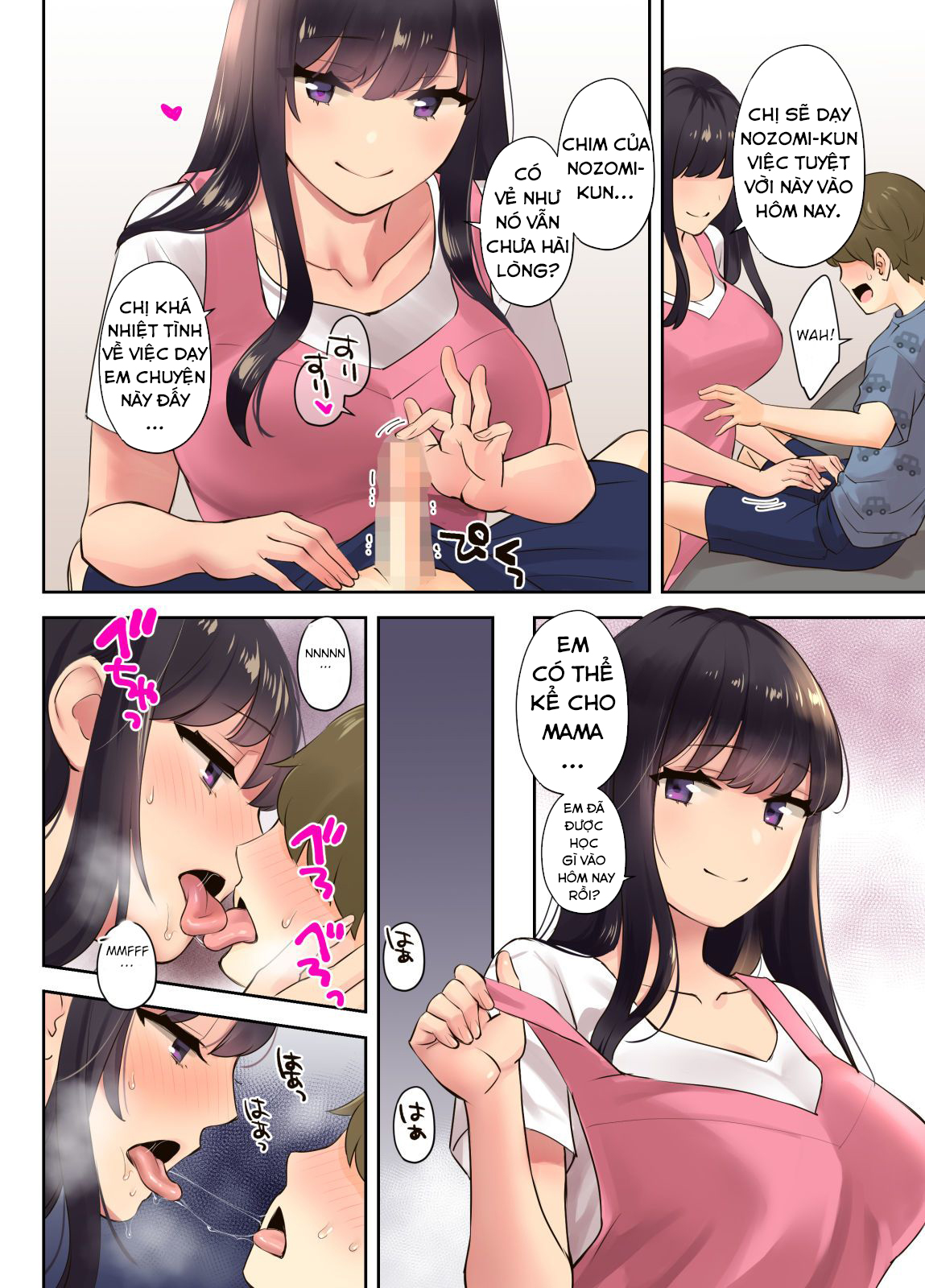 Đọc truyện hentai Câu chuyện về cuộc huẩn luyện thể chất với các chị gái của tôi - Chap 1.2