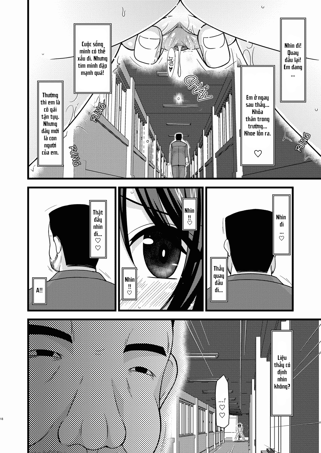 Đọc truyện hentai Cô gái thích khoả thân - Chap 3