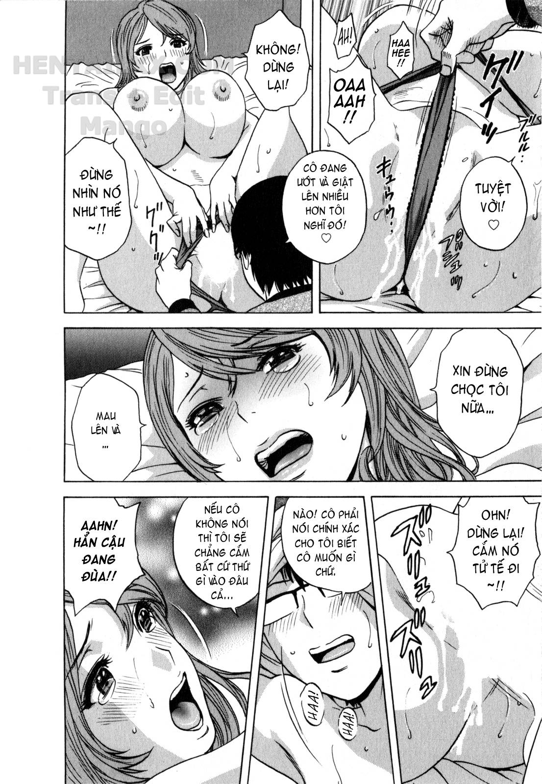 Đọc truyện hentai Life With Married Women Just Like A Manga - Chap 12