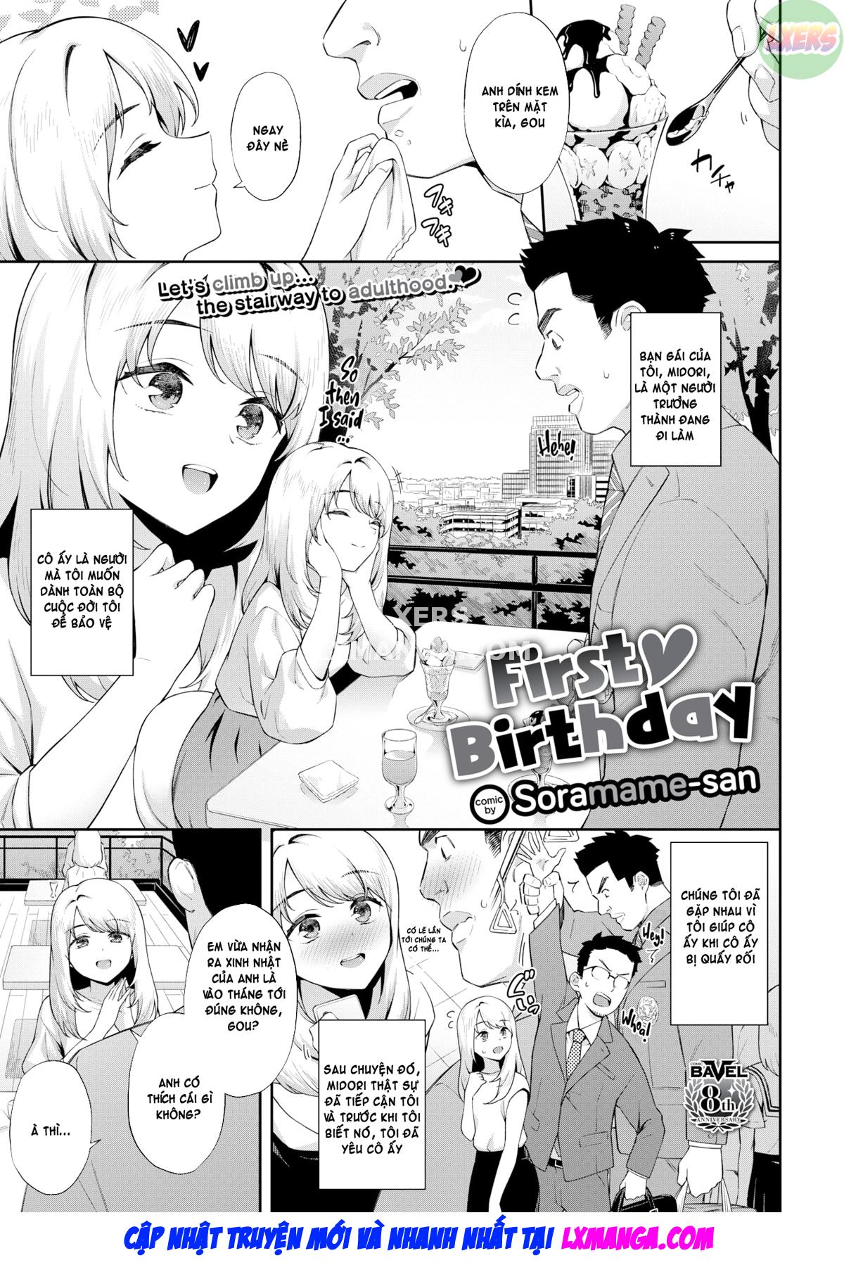 Đọc truyện hentai Đây là ngày đầu tiên của tôi - Oneshot