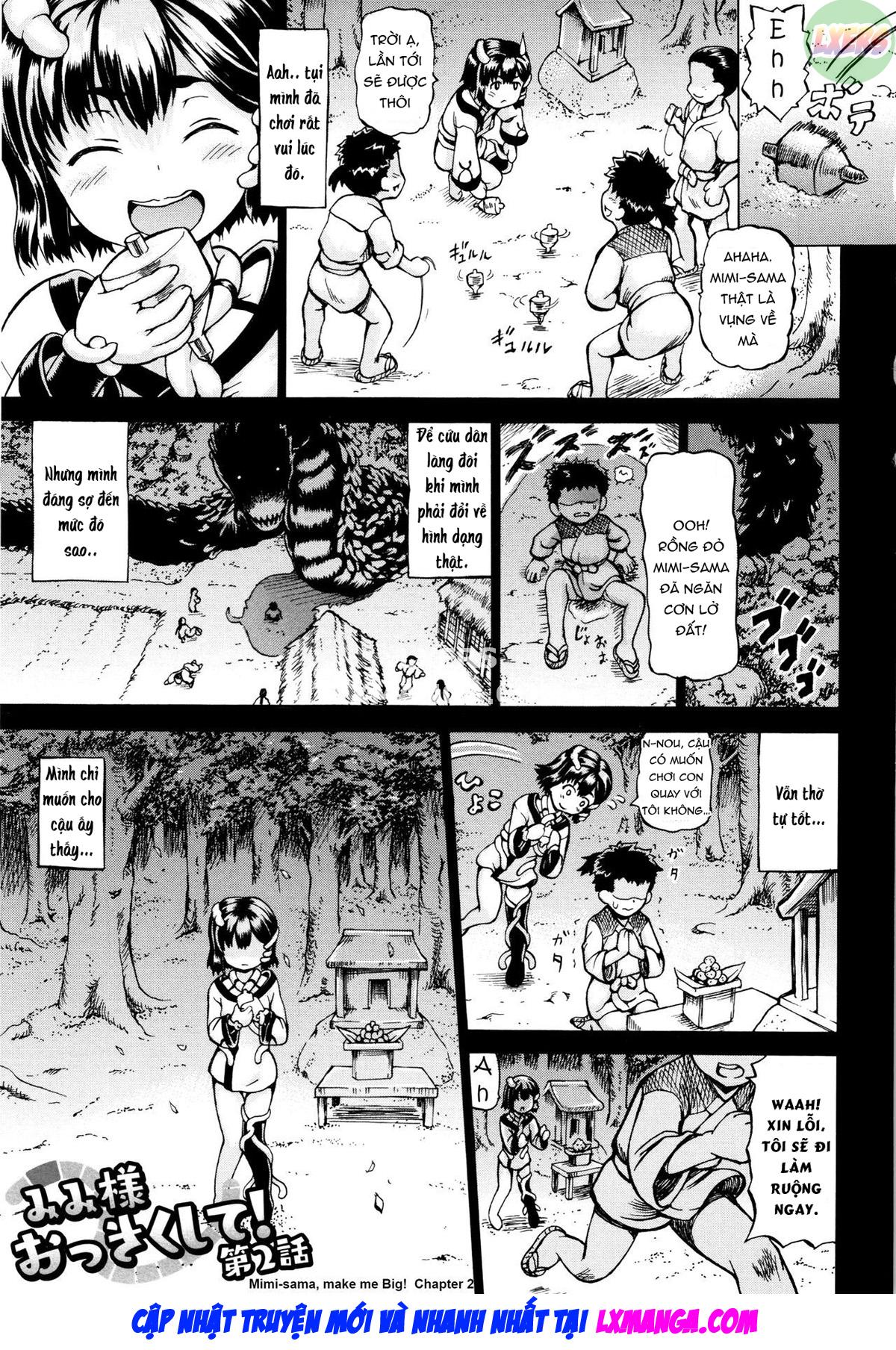 Đọc truyện hentai Mimi Sama Làm Tôi Lớn Chap 2