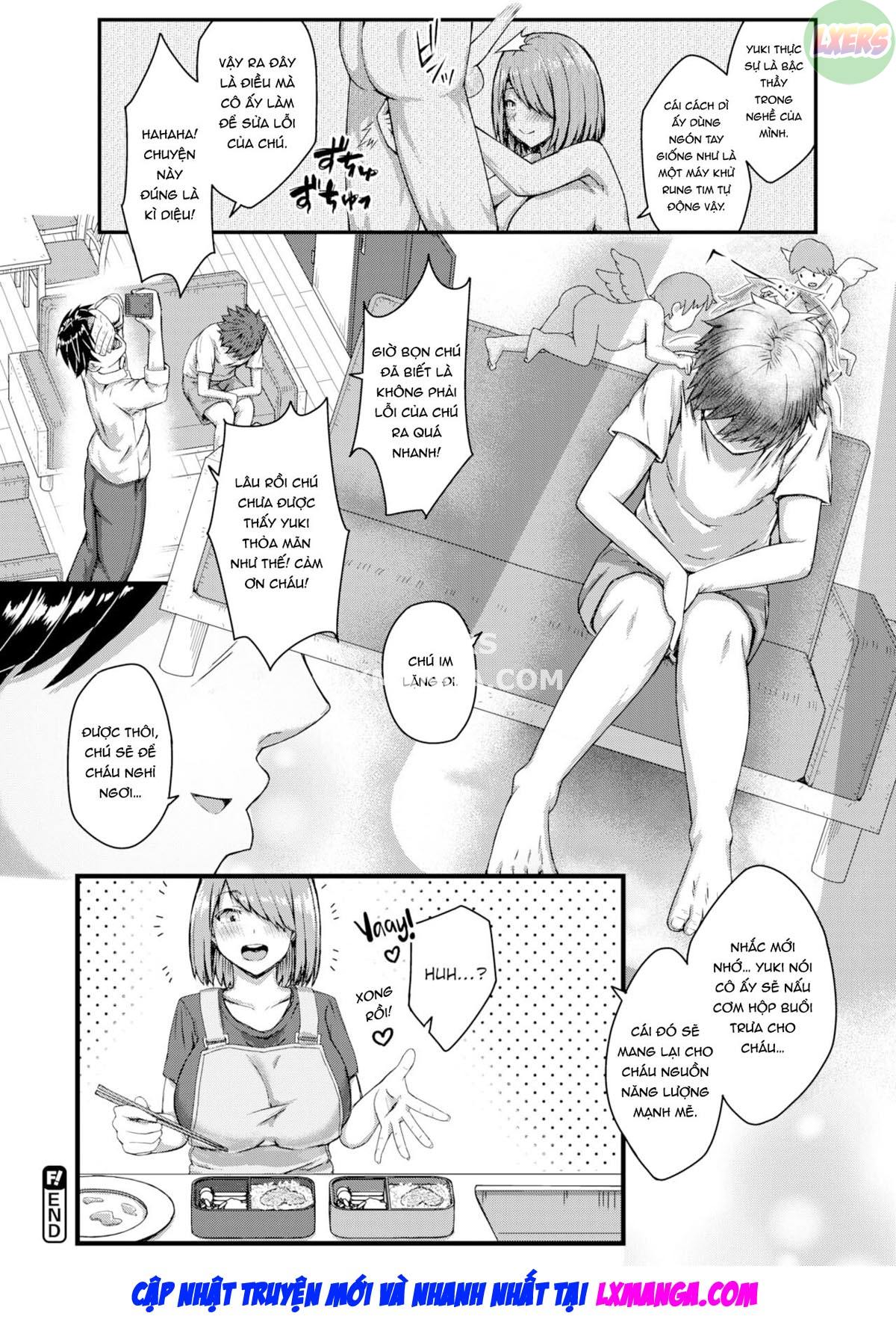 Đọc truyện hentai Nhờ cháu ngủ với vợ chú - Oneshot