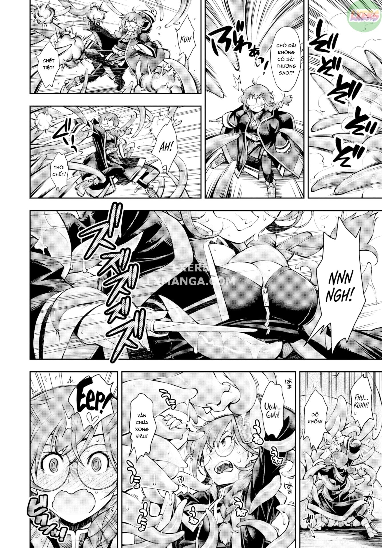 Đọc truyện hentai Có một mê cung mà một nữ hiền nhân không thể trốn thoát cho đến khi cô ấy đánh bại các xúc tu - Oneshot