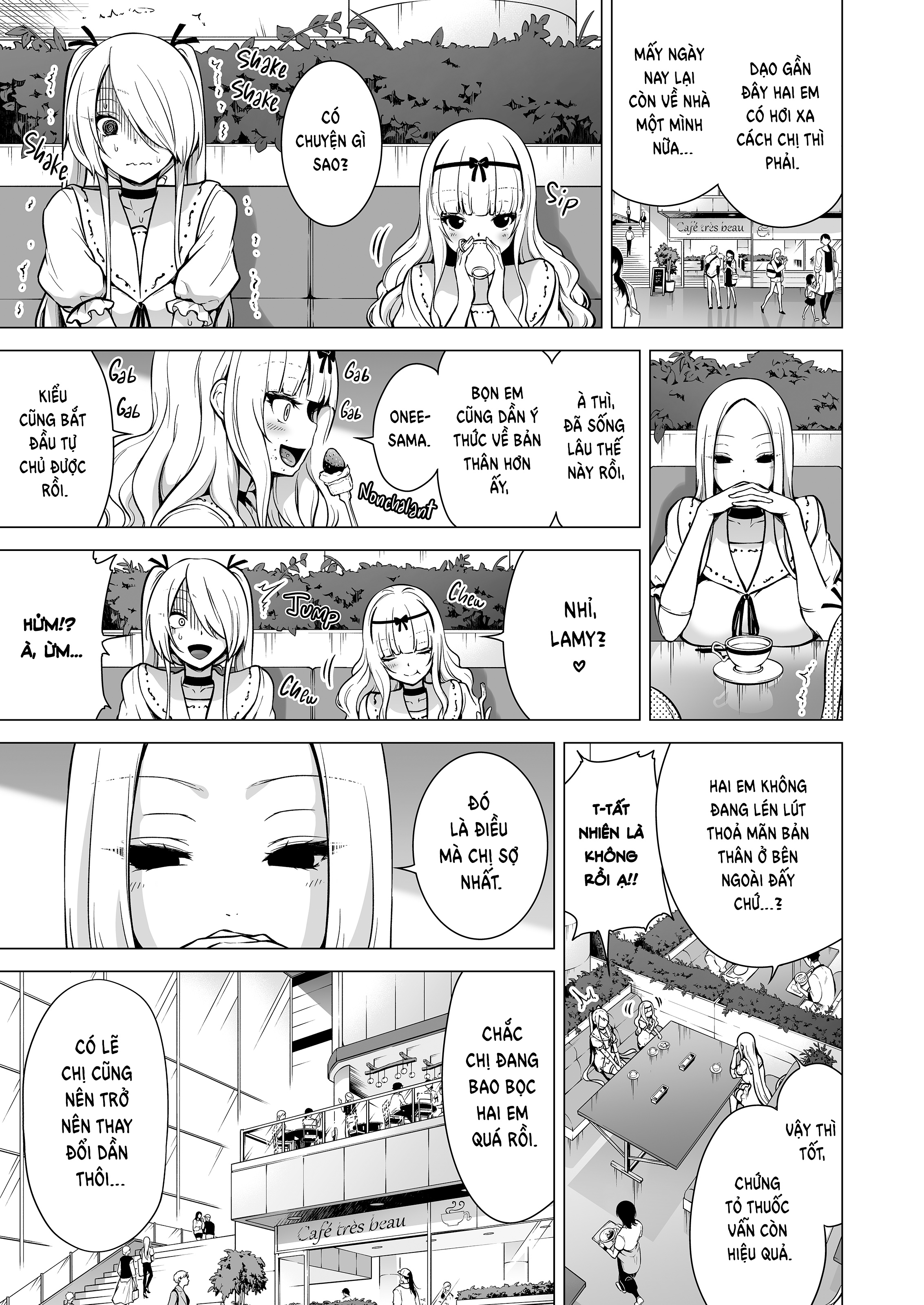 Đọc truyện hentai Vắt kiệt tinh trùng cùng ba chị em Succubus - Chap 2