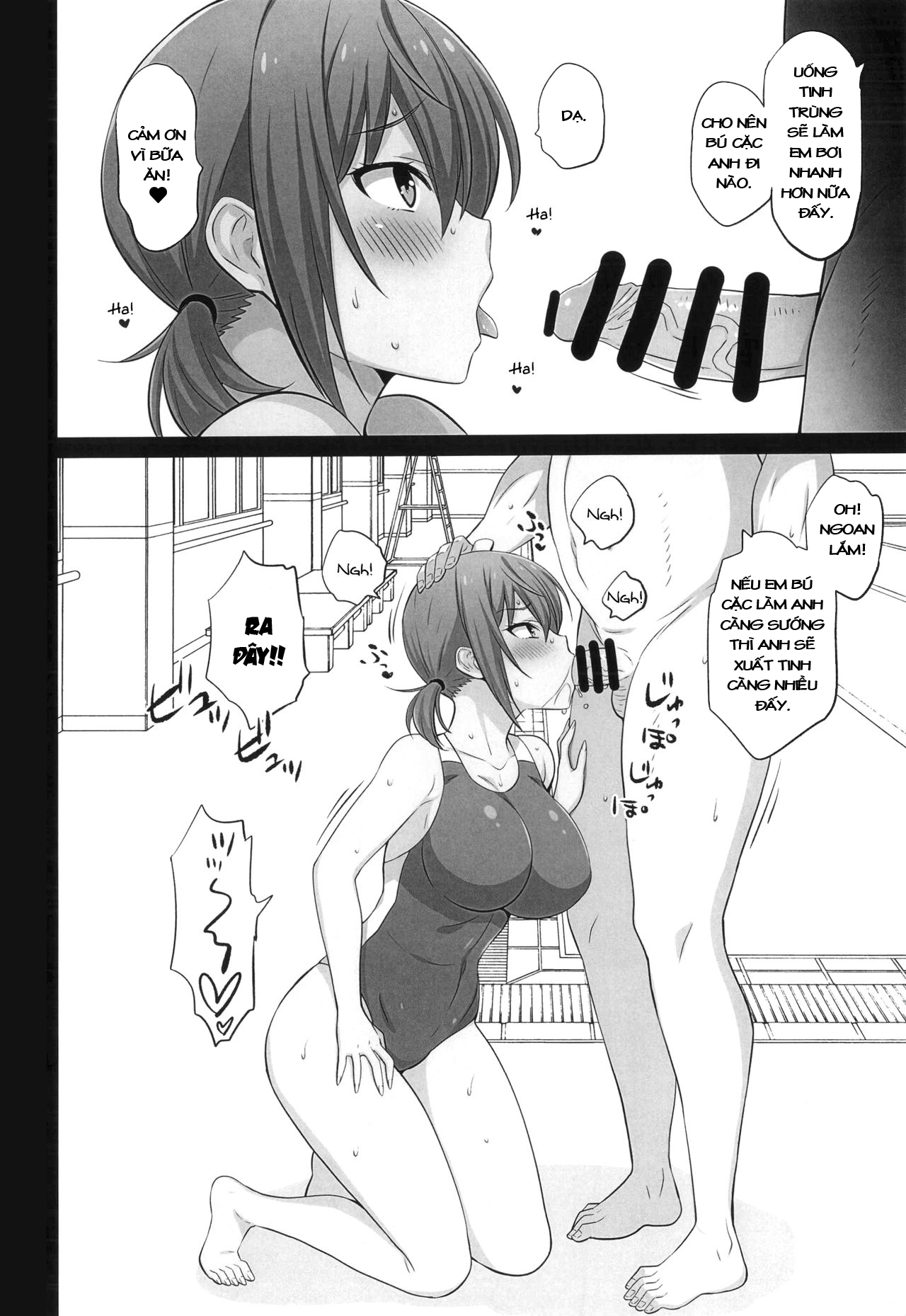 Đọc truyện hentai Ta! Thôi miên ức vạn thiếu nữ dú bự! - Chap 2: Đến bể bơi săn gái thôi~