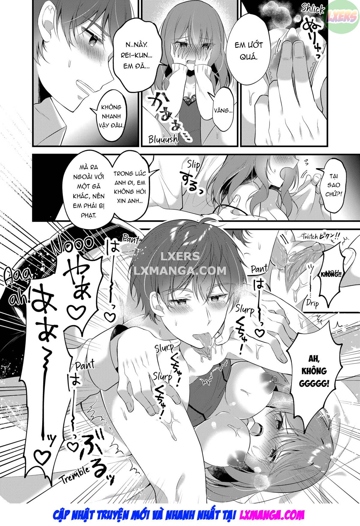 Đọc truyện hentai Bạn trai Yandere là hình phạt gợi cảm - Oneshot